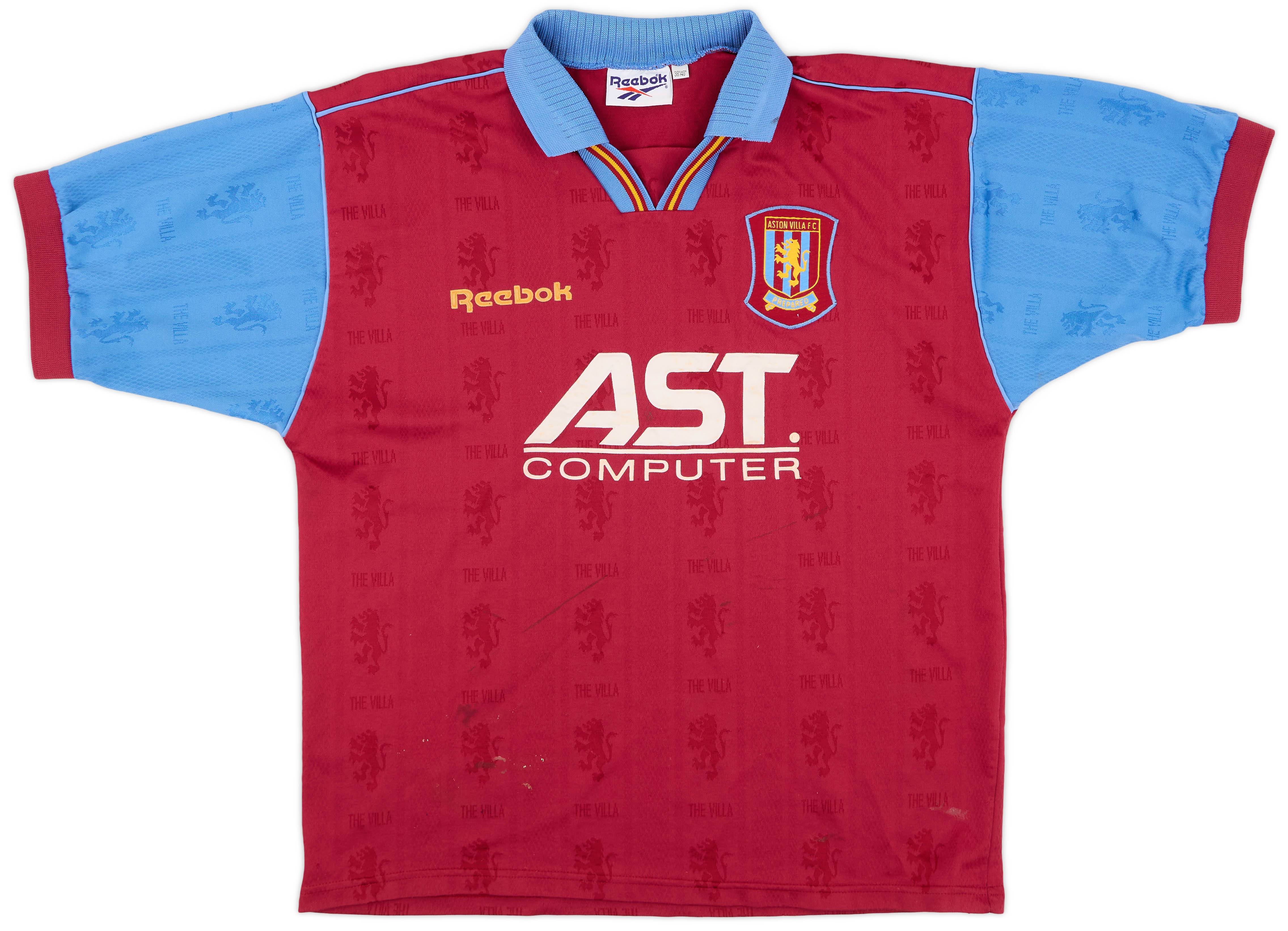 1995-97 Aston Villa Home Shirt - 8/10 - (M)
