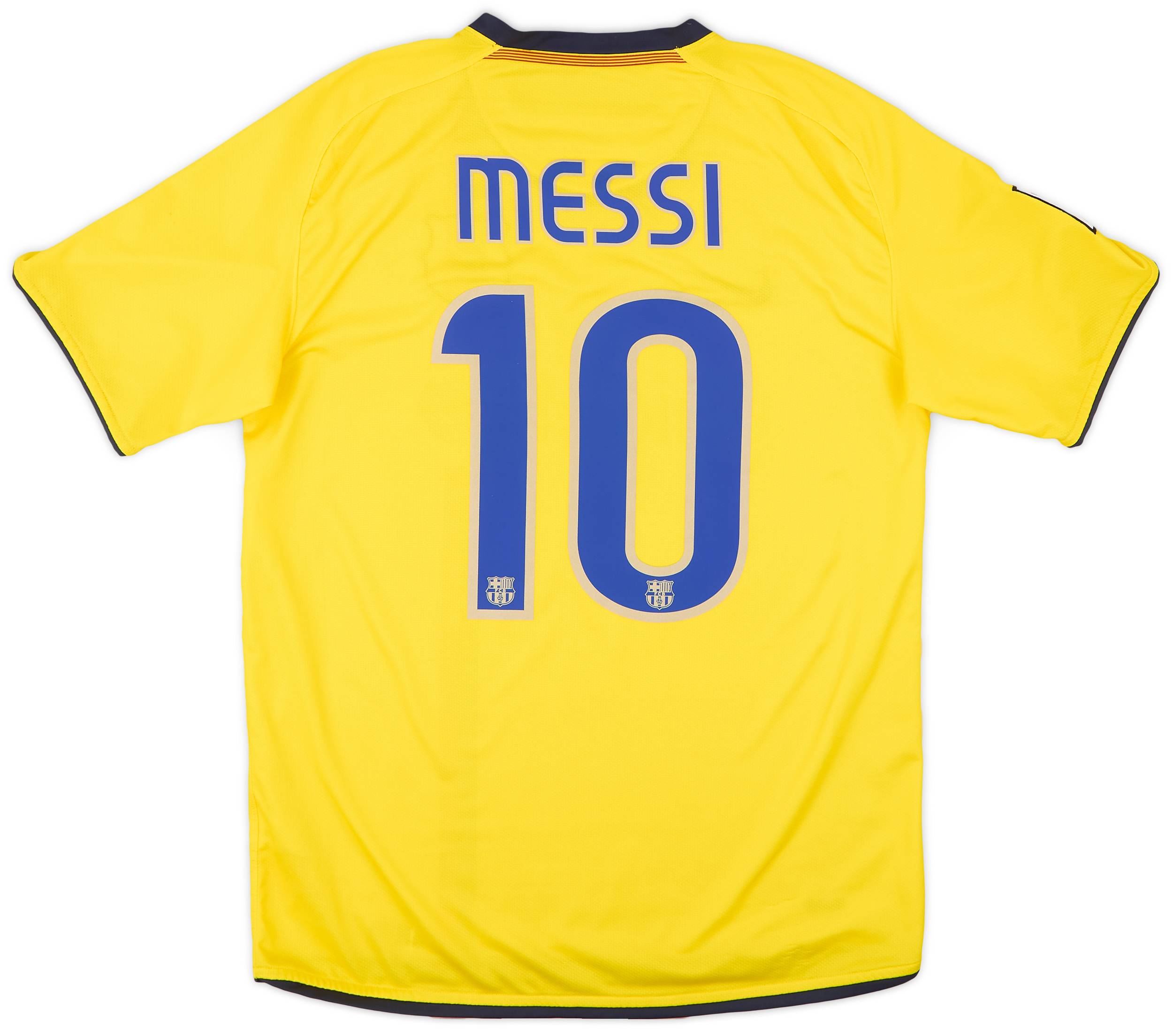 2008-10 Barcelona Away Shirt Messi #10 - 8/10 - (M)