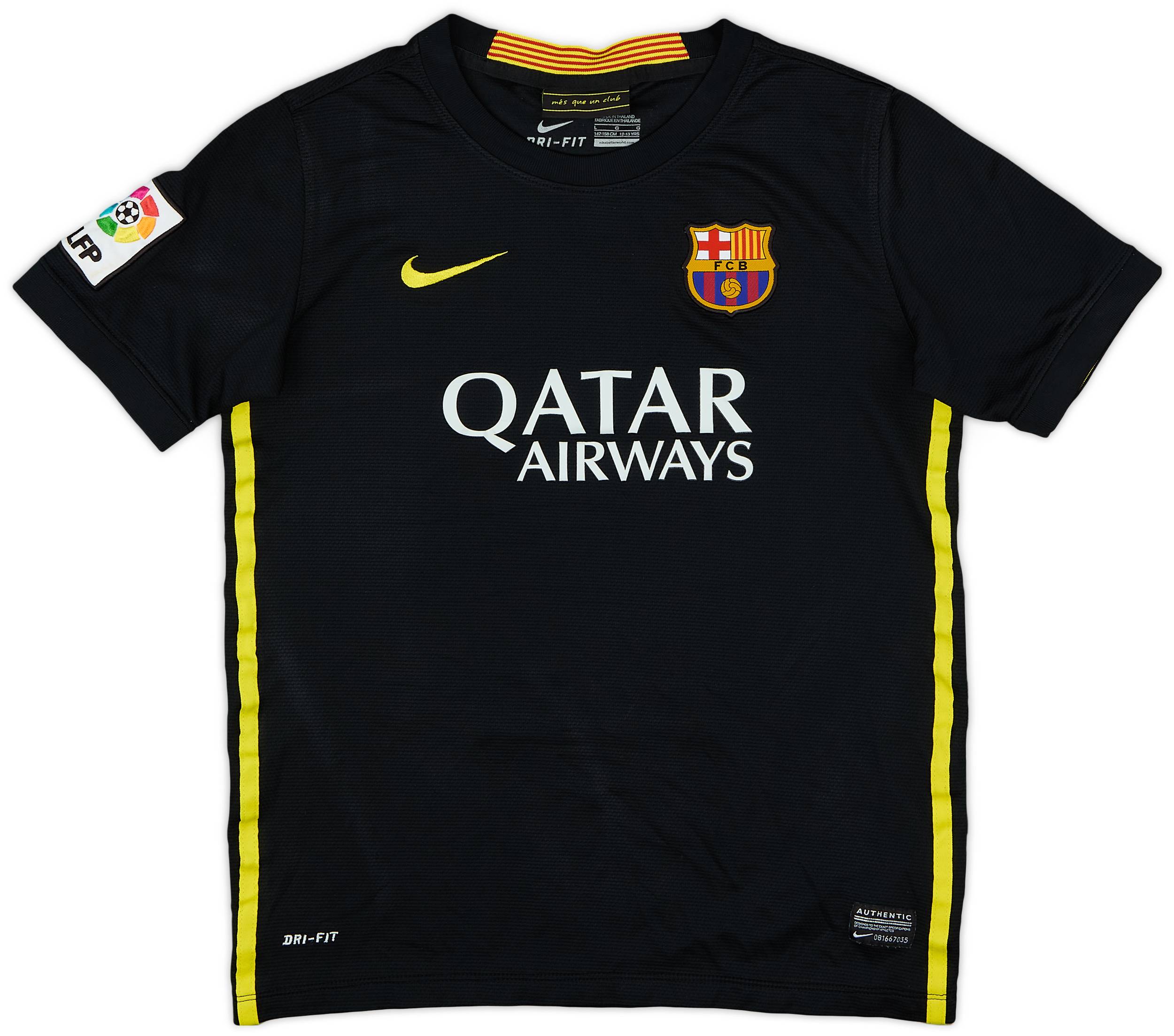 2013-14 Barcelona Third Shirt - 7/10 - (L.Boys)