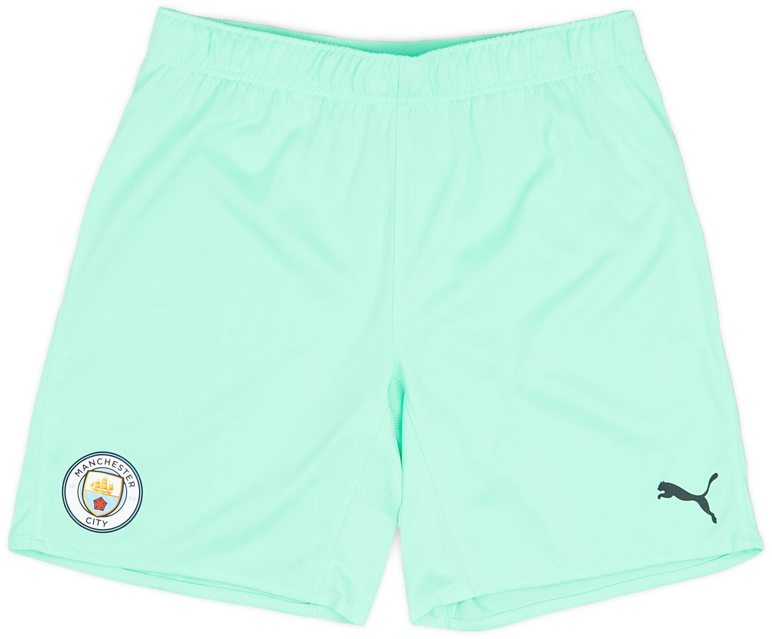 2021-22 Manchester City Player Issue GK Fourth Shorts - 6/10 - (M)