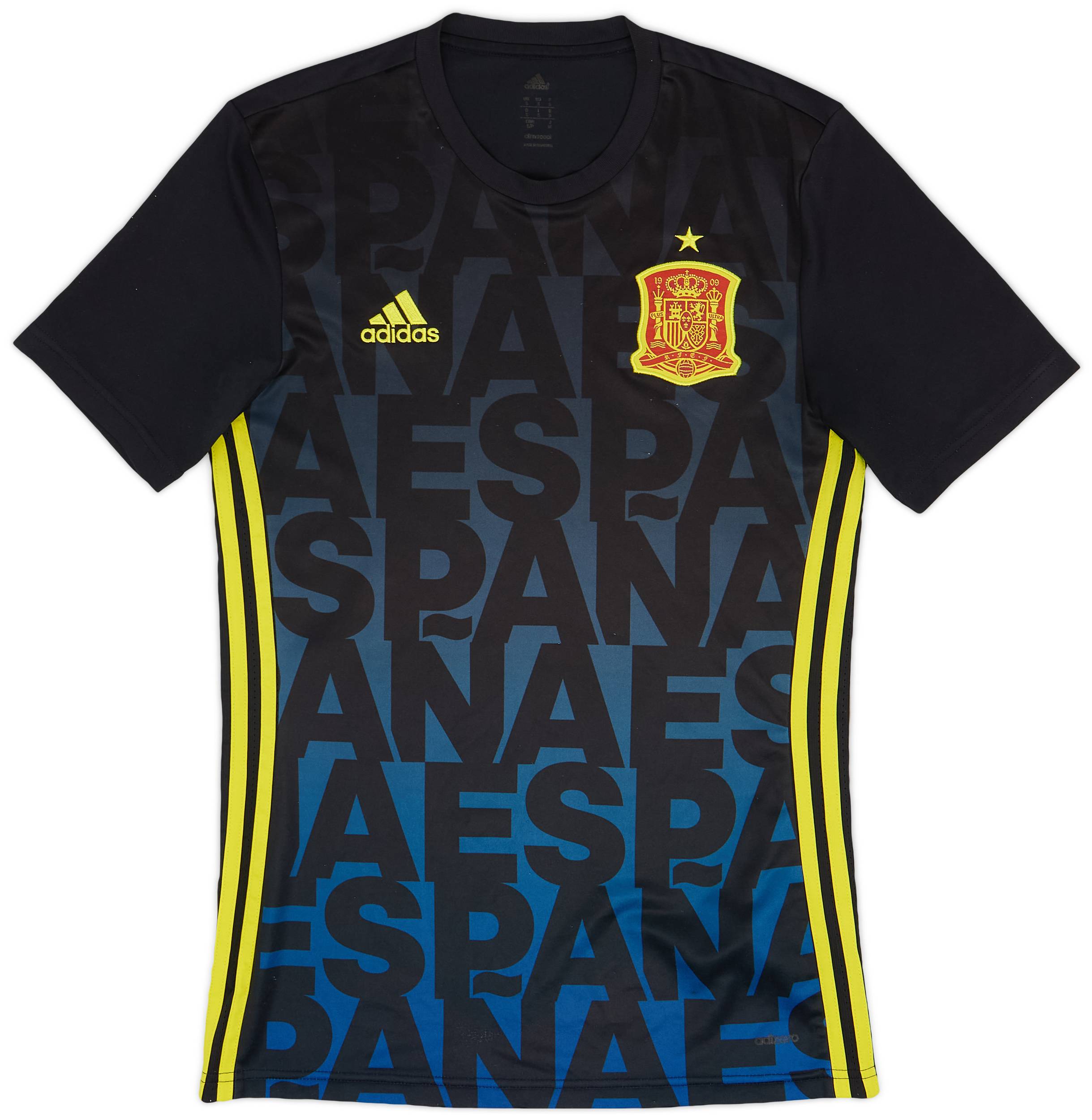 2015-16 Spain adidas Training Shirt - 6/10 - (S)