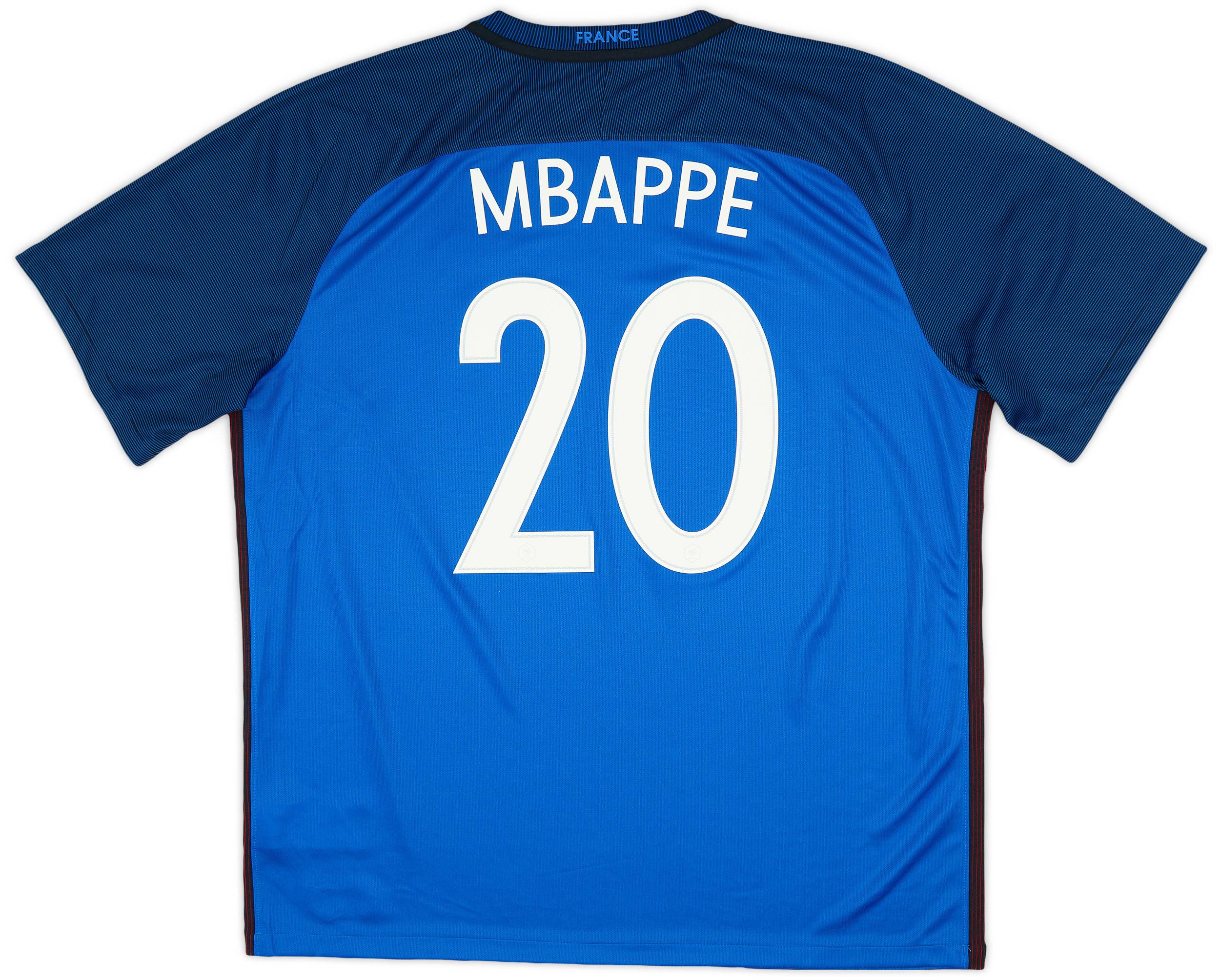 2016 17 France Home Shirt Mbappe 20 XXL