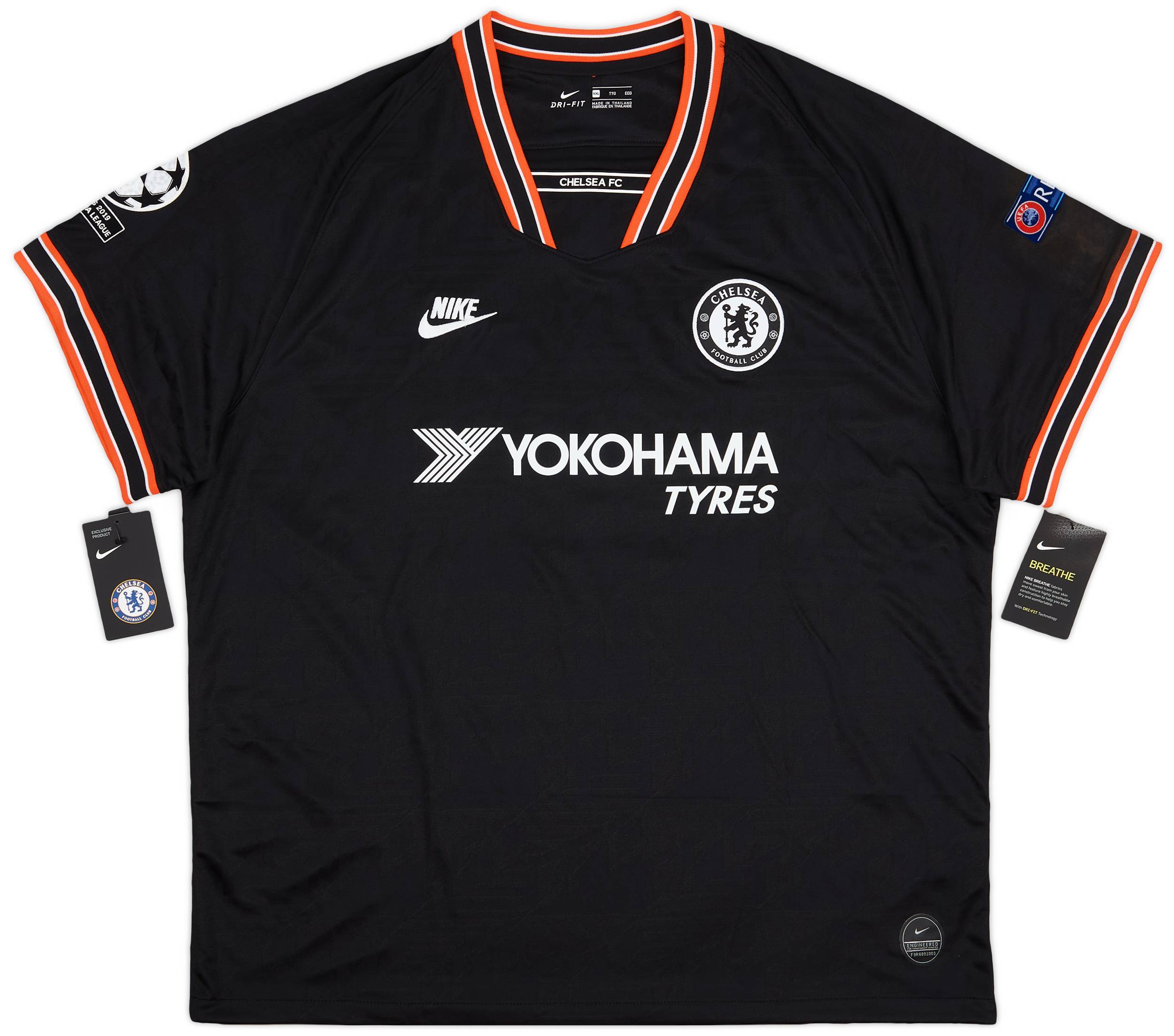 2019-20 Chelsea Third Shirt Abraham #9 (XXL)