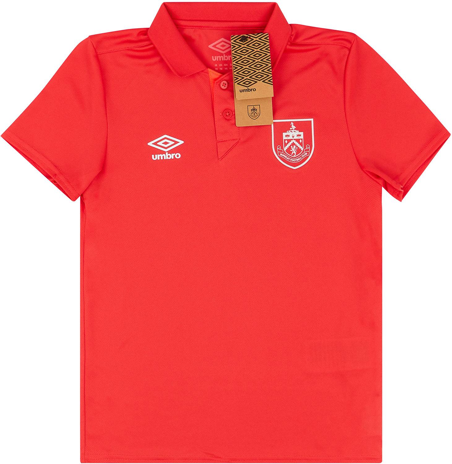 2021-22 Burnley Umbro Polo T-Shirt - NEW - (KIDS)