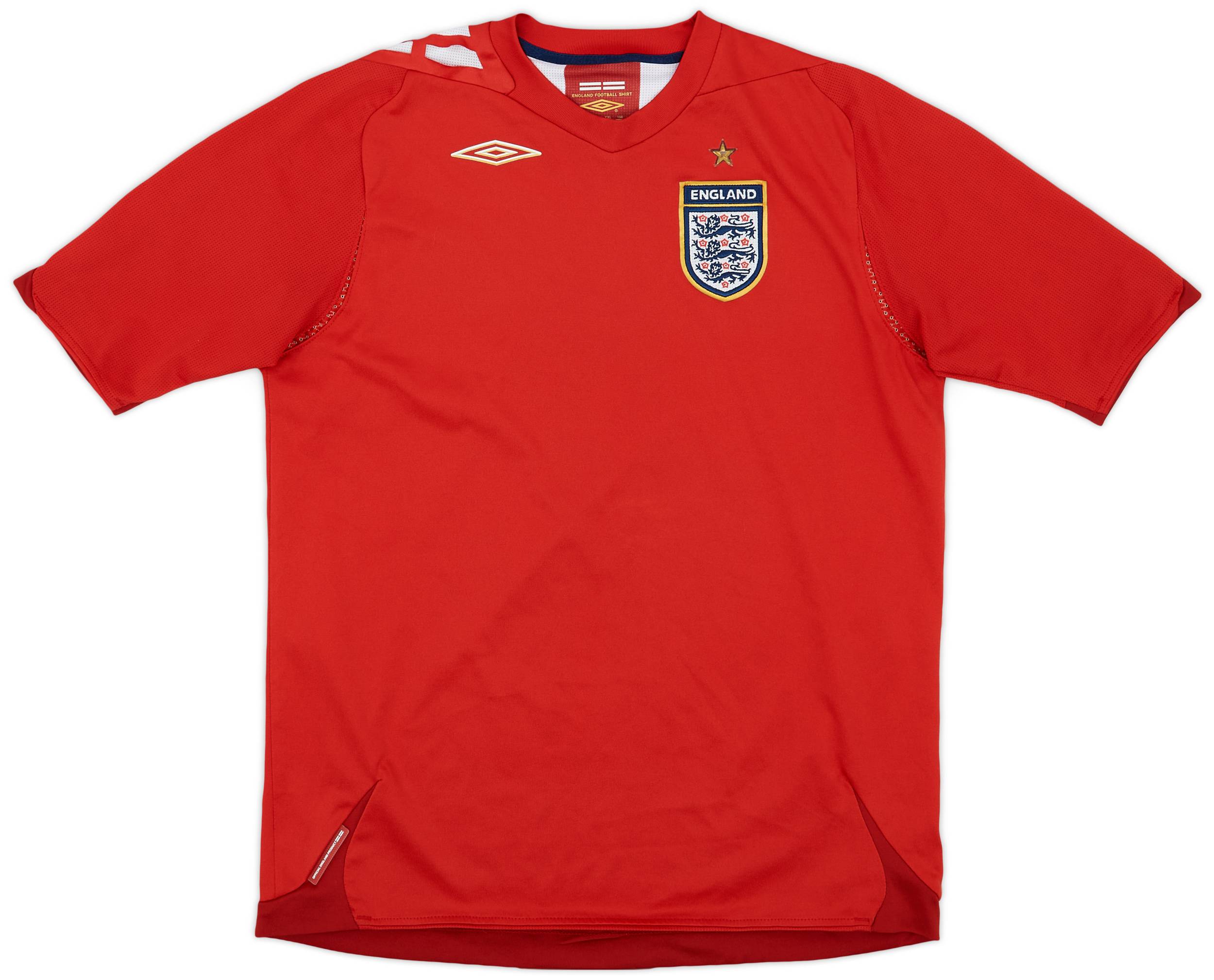 2006-08 England Away Shirt - 5/10 - (XL.Boys)