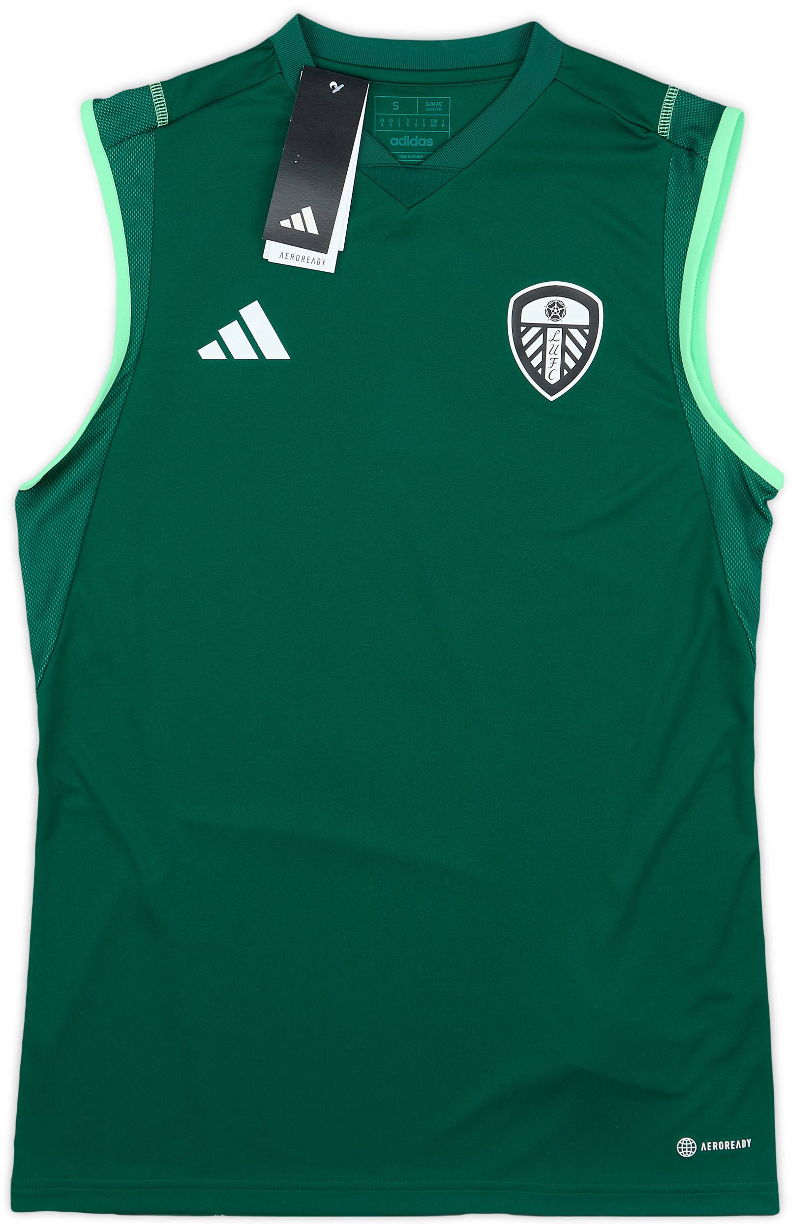 2023-24 Leeds United adidas Training Vest (S)