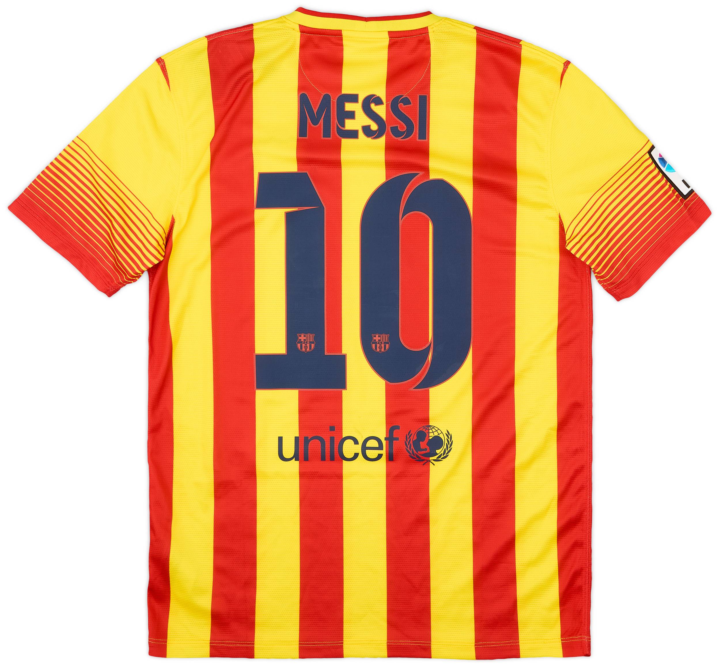 2013-15 Barcelona Away Shirt Messi #10 (M)