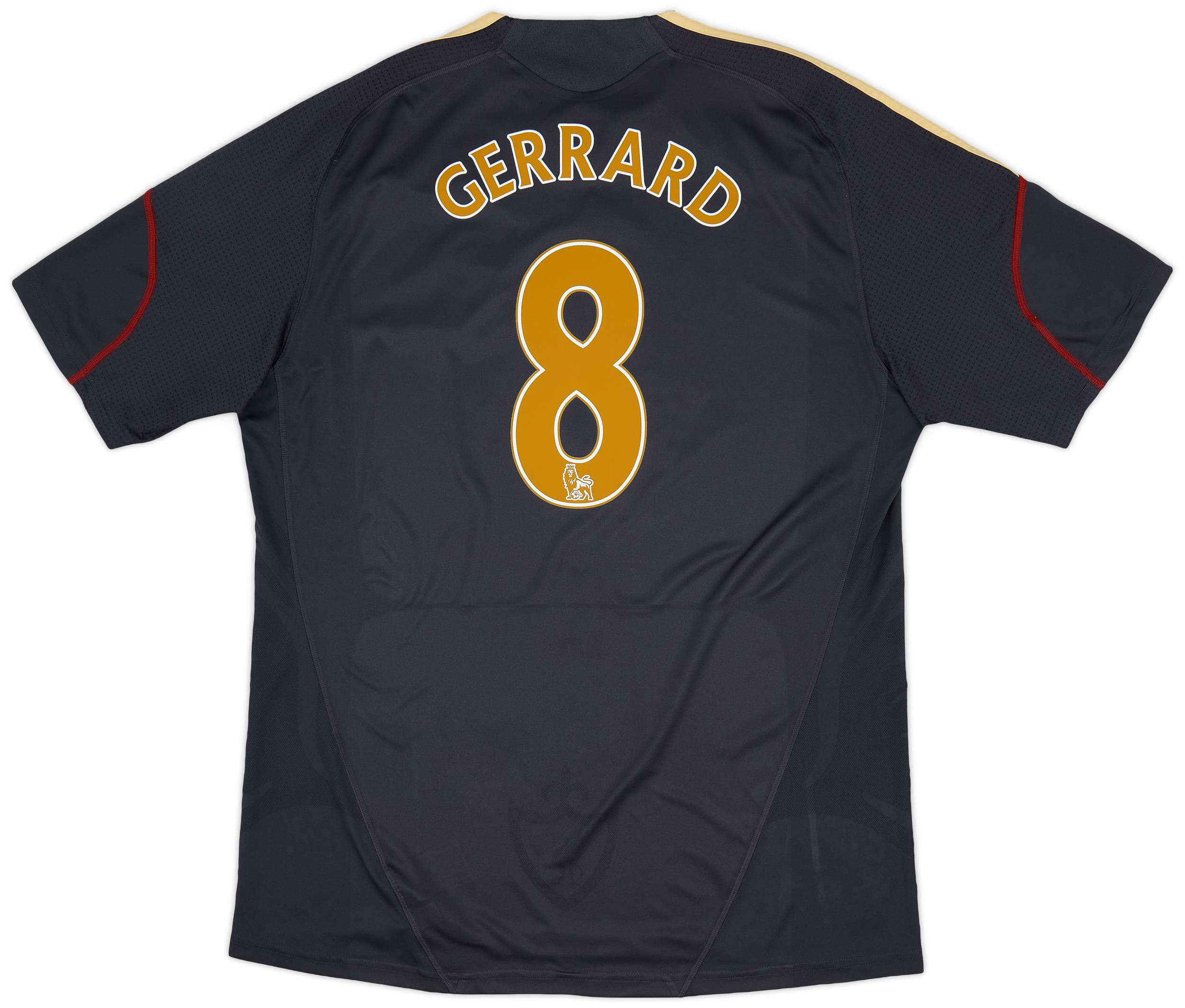 2009-10 Liverpool Away Shirt Gerrard #8 - 5/10 - (XL)