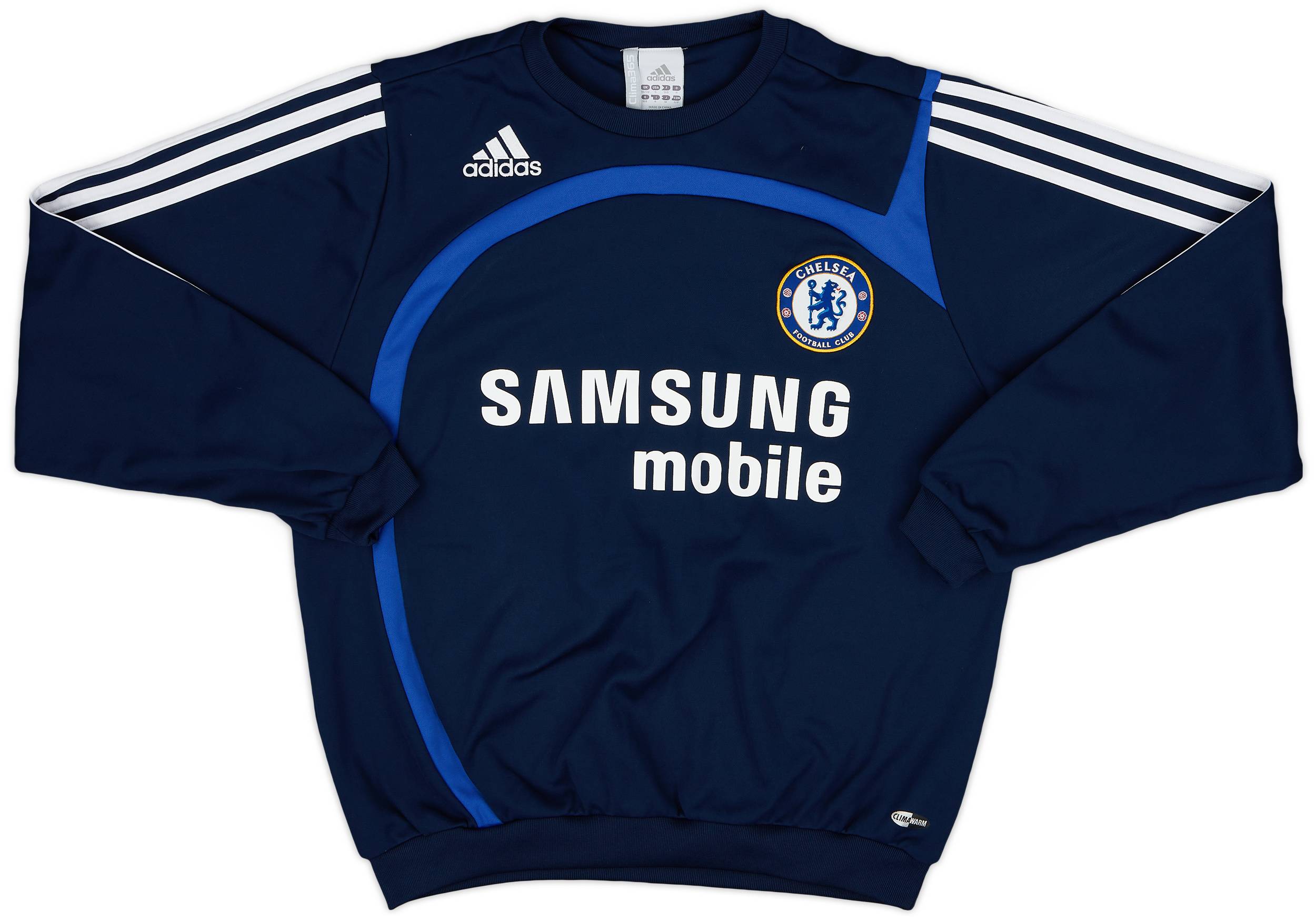 2007-08 Chelsea adidas Sweat Top - 10/10 - (S)