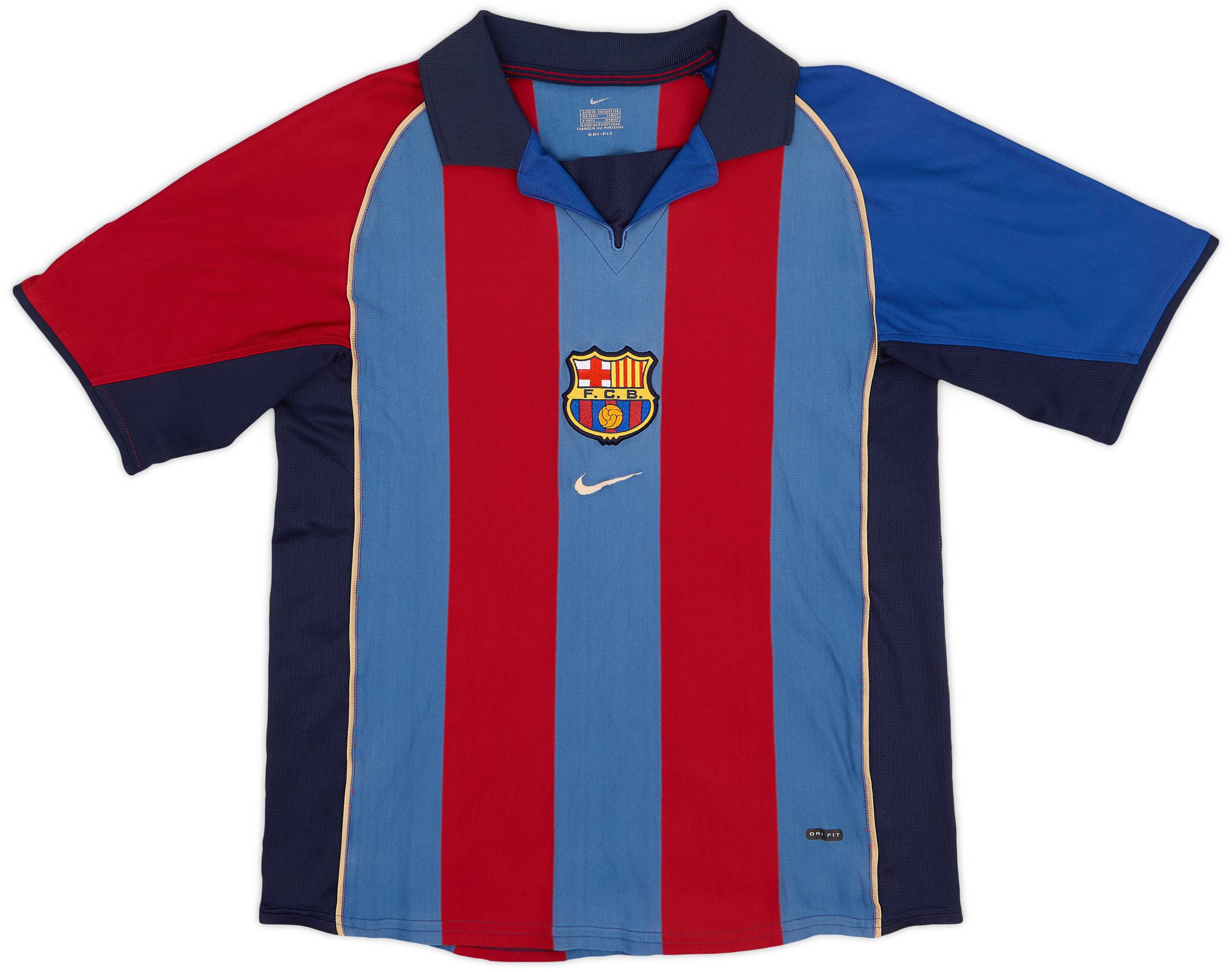 2001-02 Barcelona Home Shirt - 5/10 - (M)