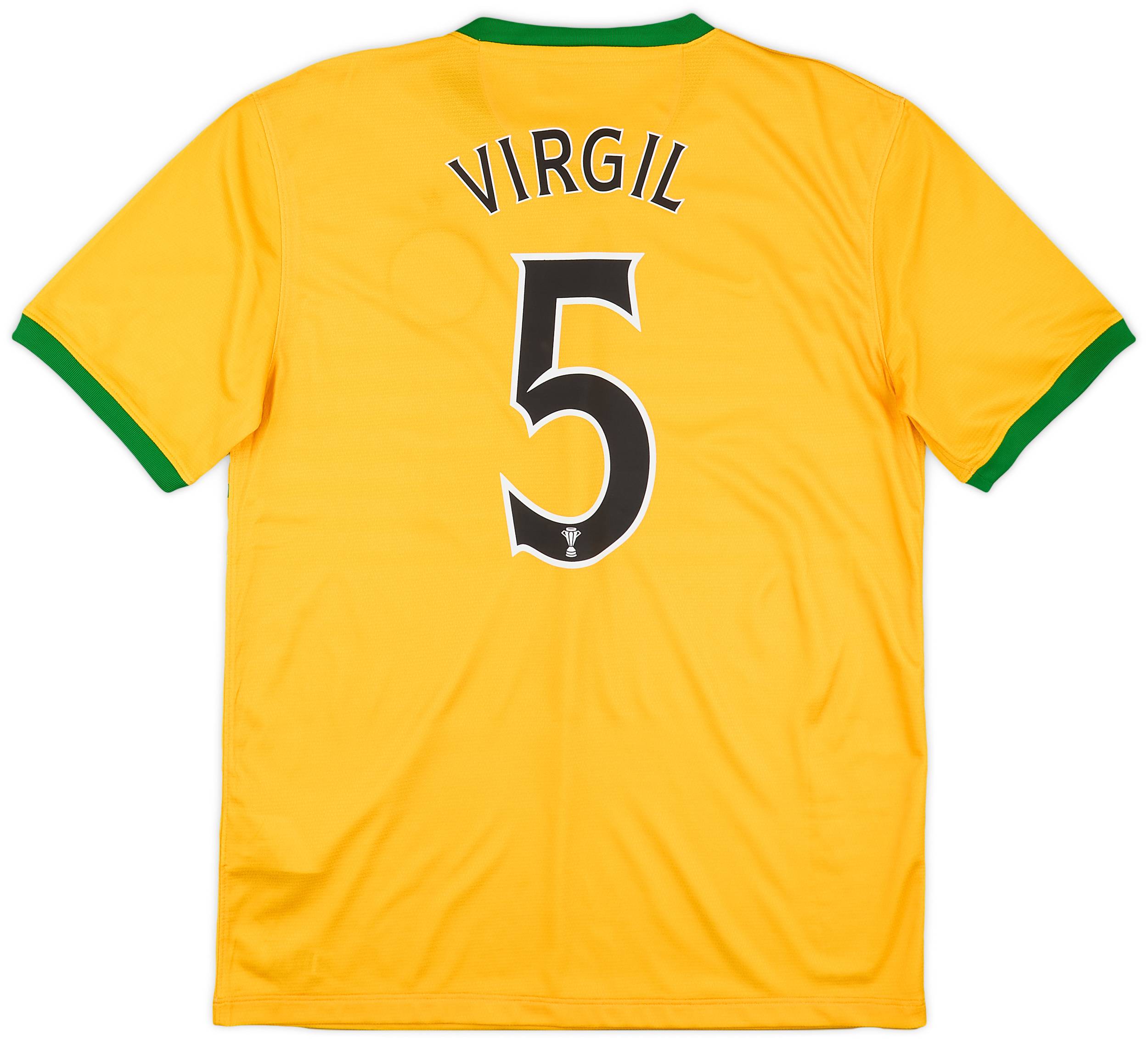2013-14 Celtic Away Shirt Virgil #5 (M)