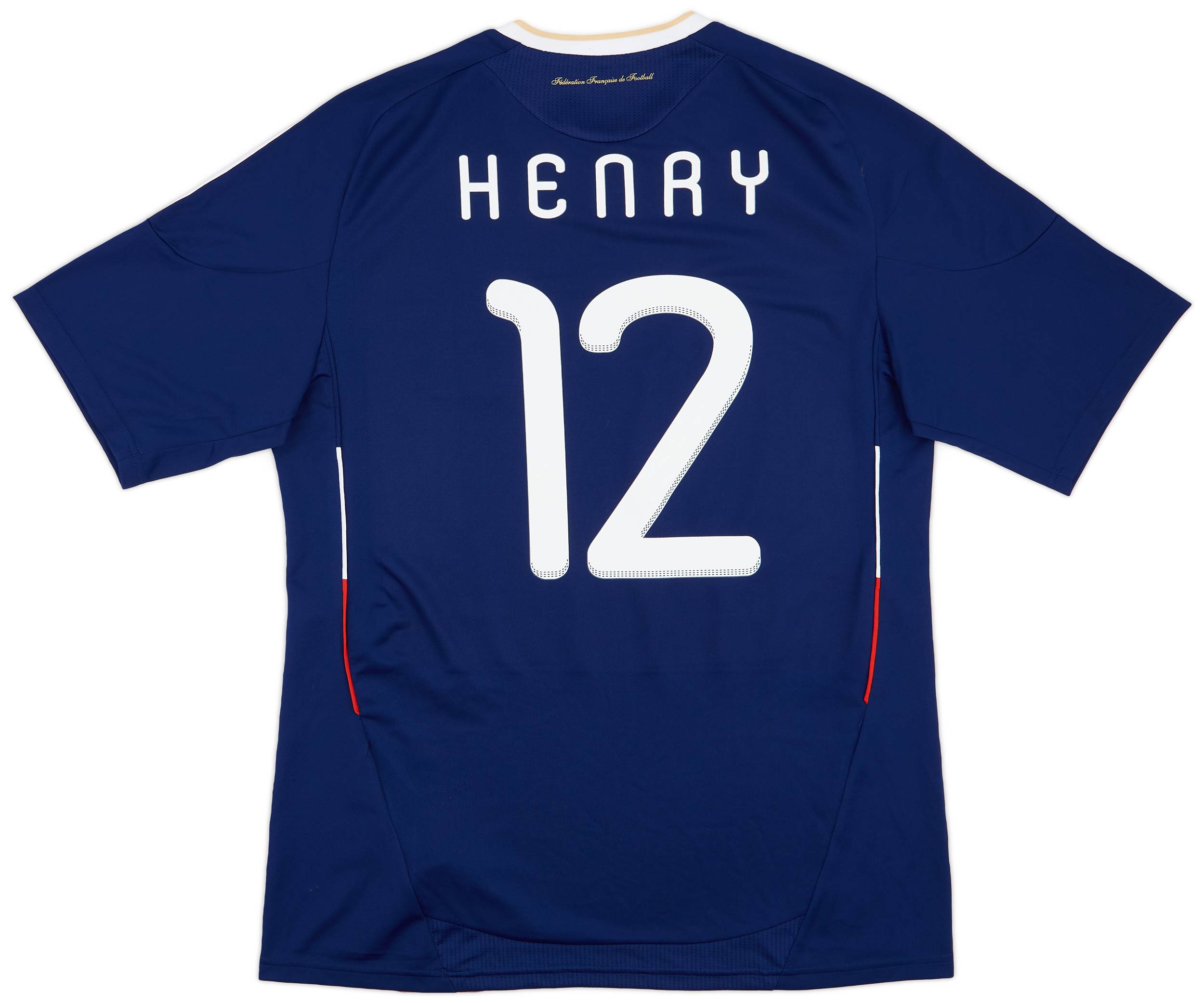 2009-10 France Home Shirt Henry #12 (L)