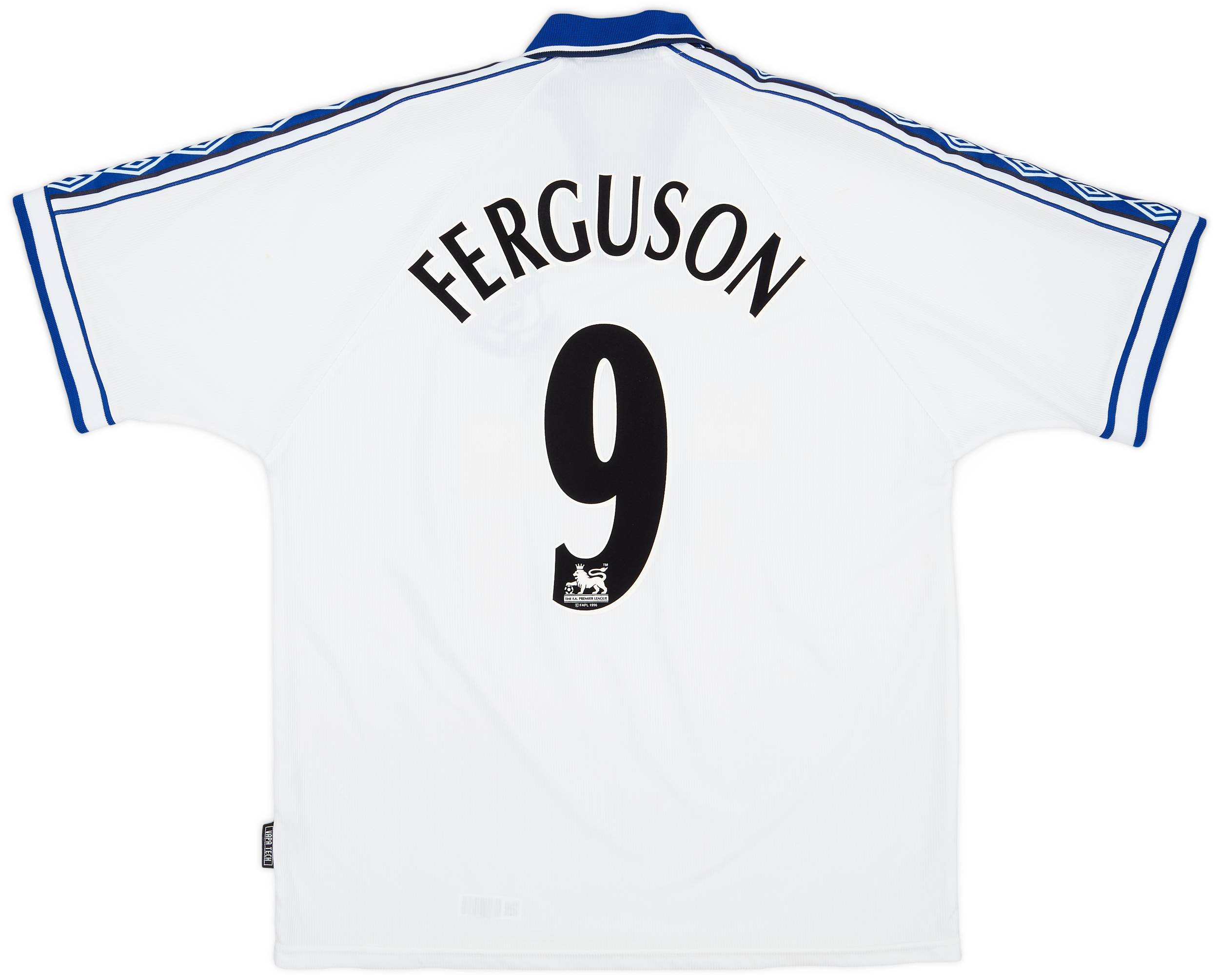 1998-99 Everton Away Shirt Ferguson #9 - 7/10 - (XL)