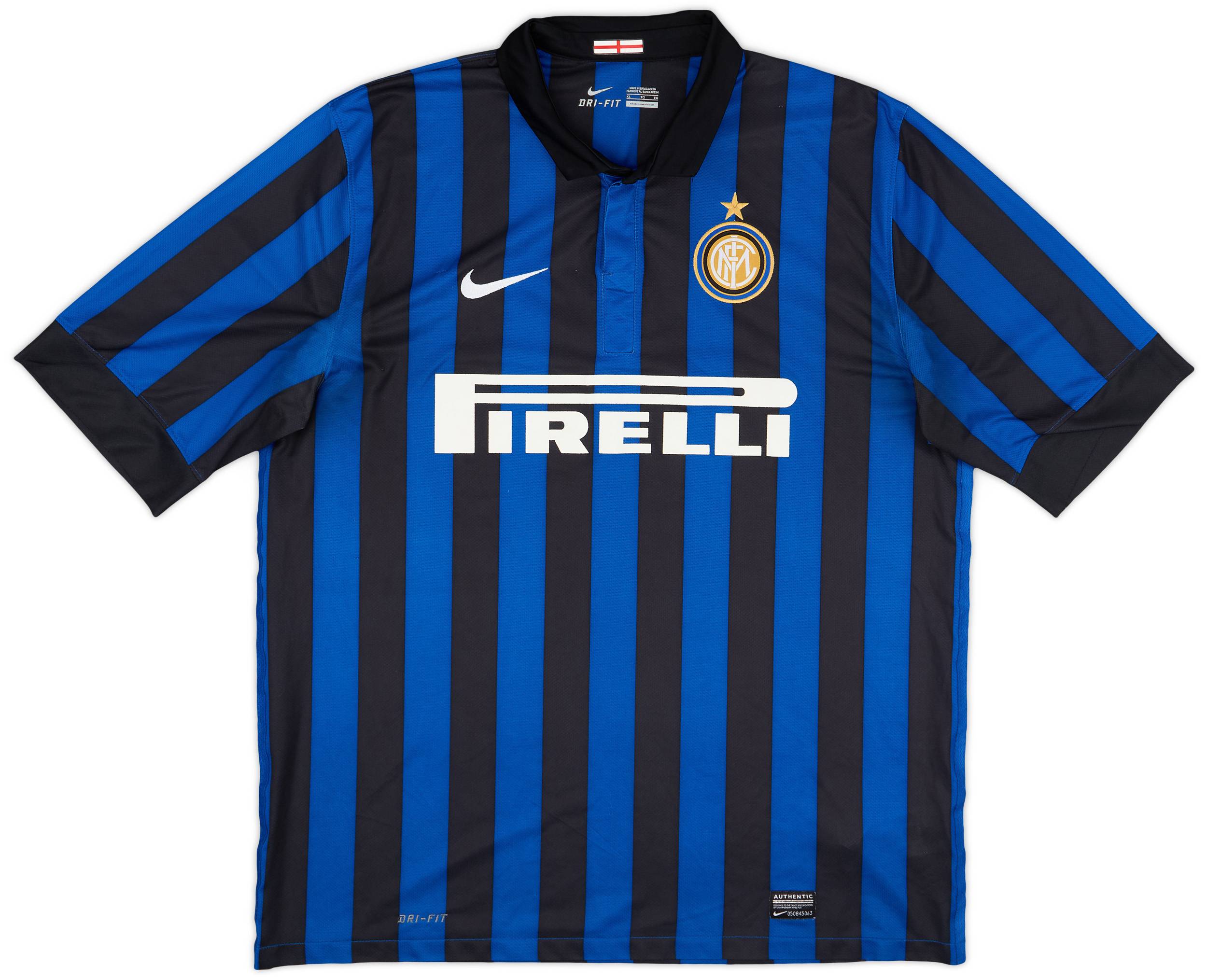 2011-12 Inter Milan Home Shirt - 4/10 - (XL)