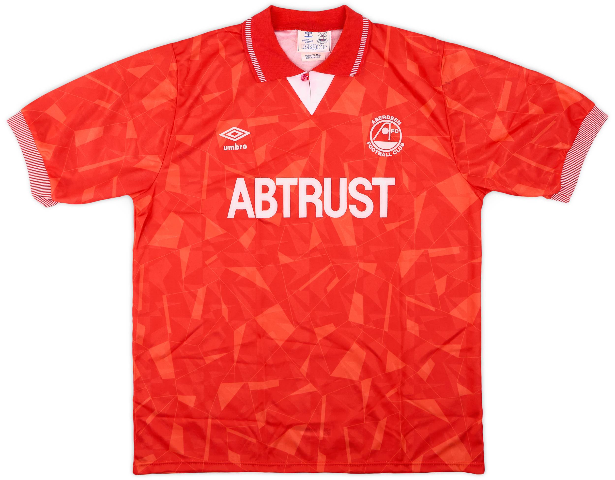 1990-91 Aberdeen Home Shirt - 7/10 - (XL)