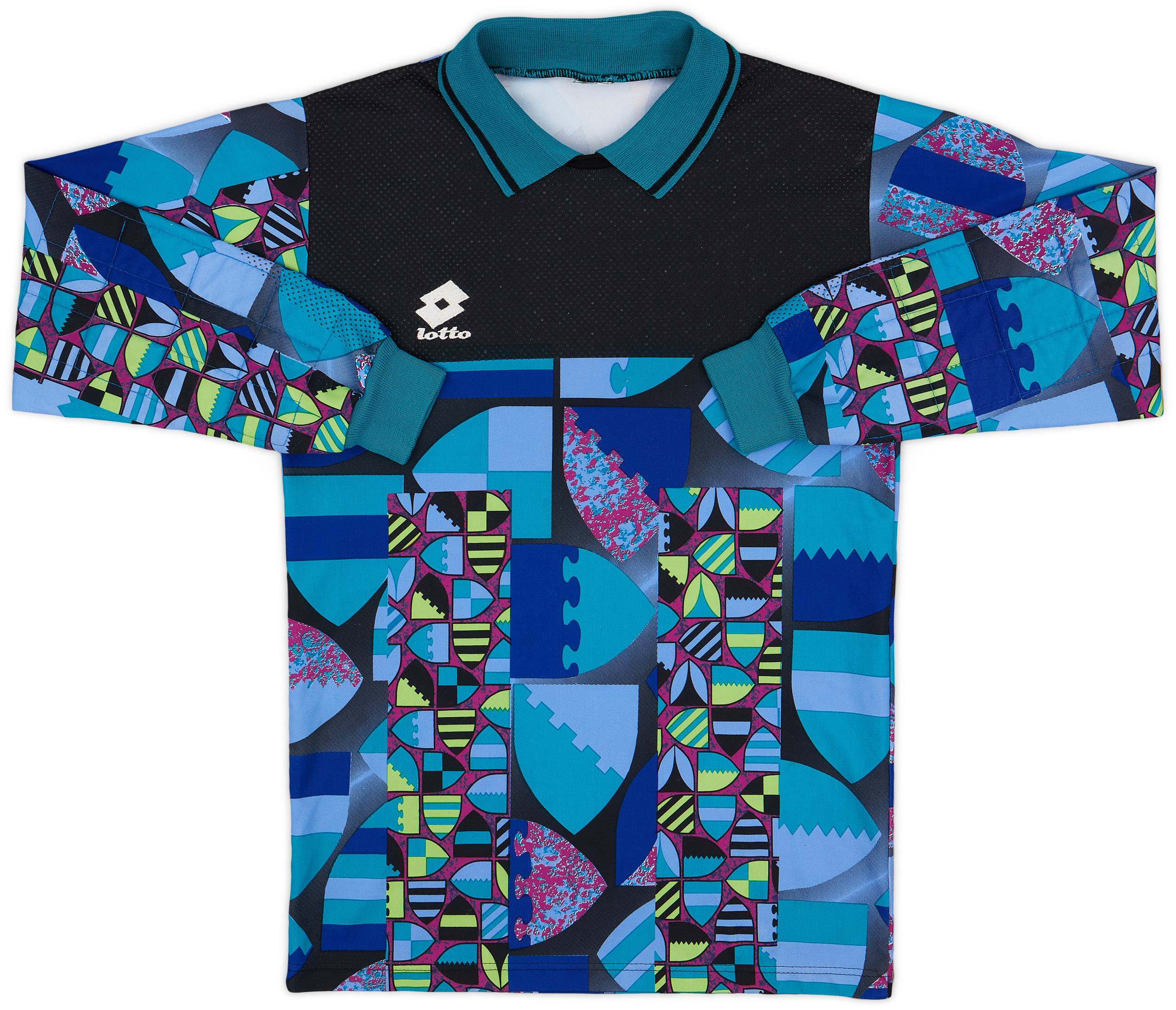 最新 Template Lotto 1990s GK (L) - 8/10 - Shirt トップス