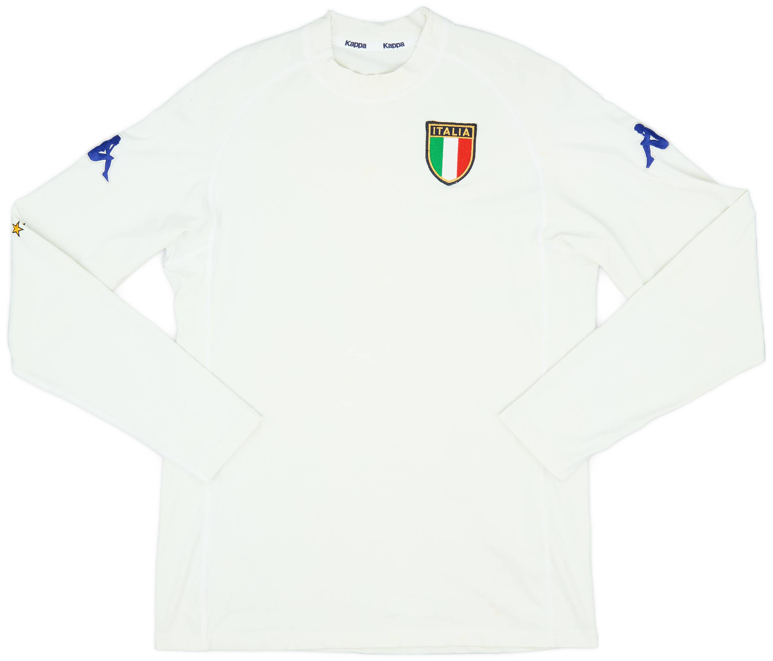 2000-01 Italy Away L/S Shirt - 9/10 - (XXL)