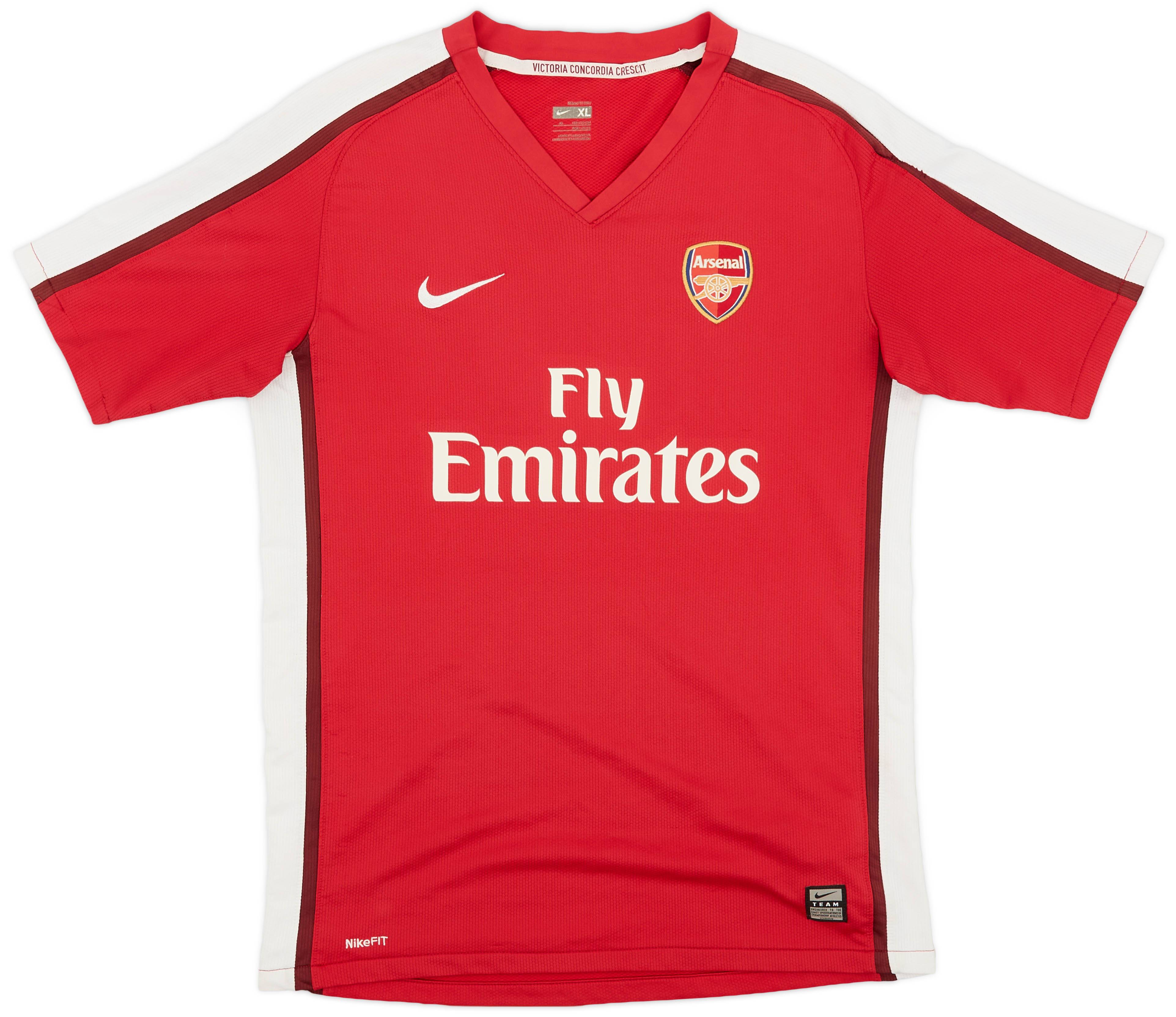 2008-10 Arsenal Home Shirt - 7/10 - (XL.Boys)