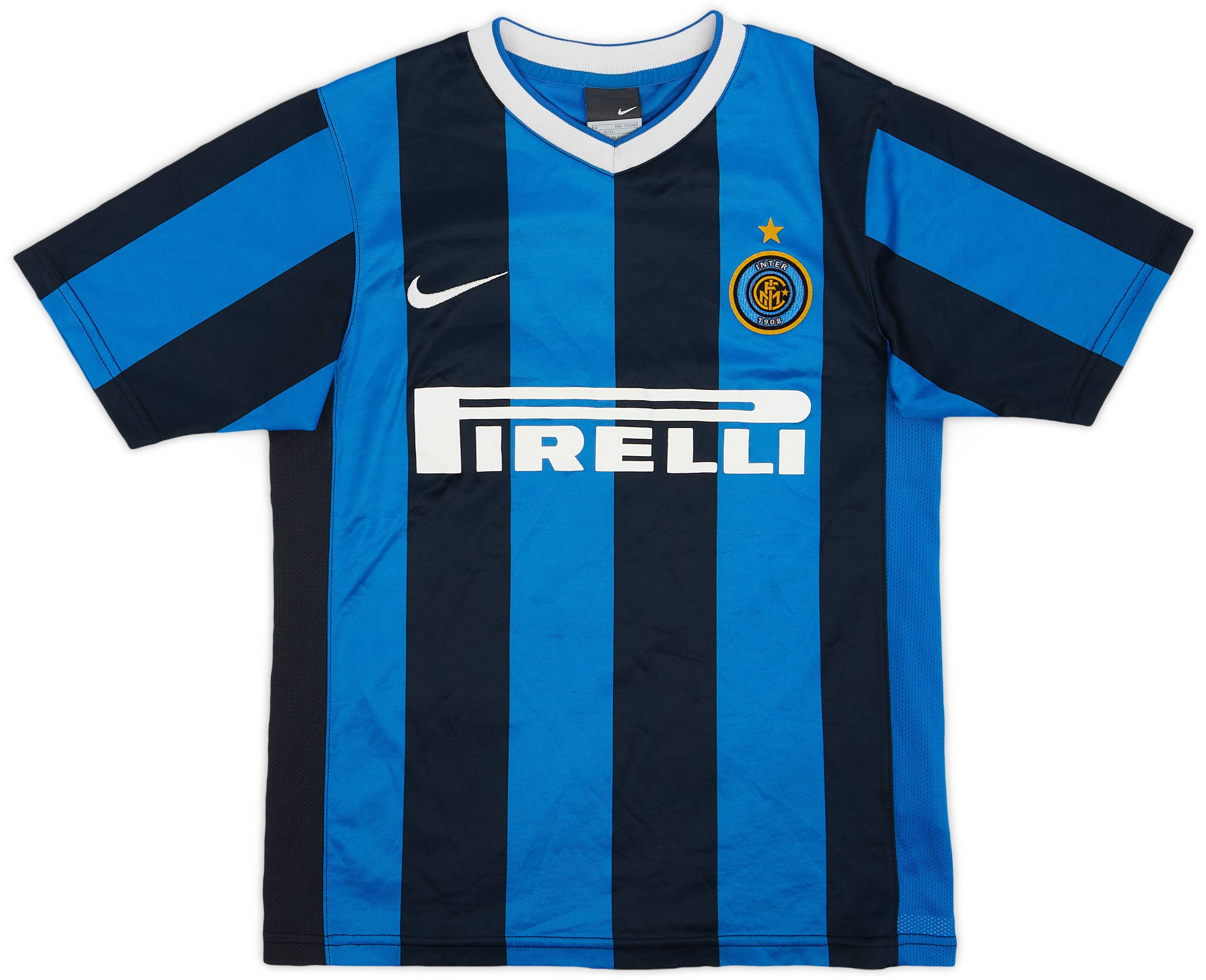 2008-09 Inter Milan Home Shirt - 6/10 - (M.Boys)
