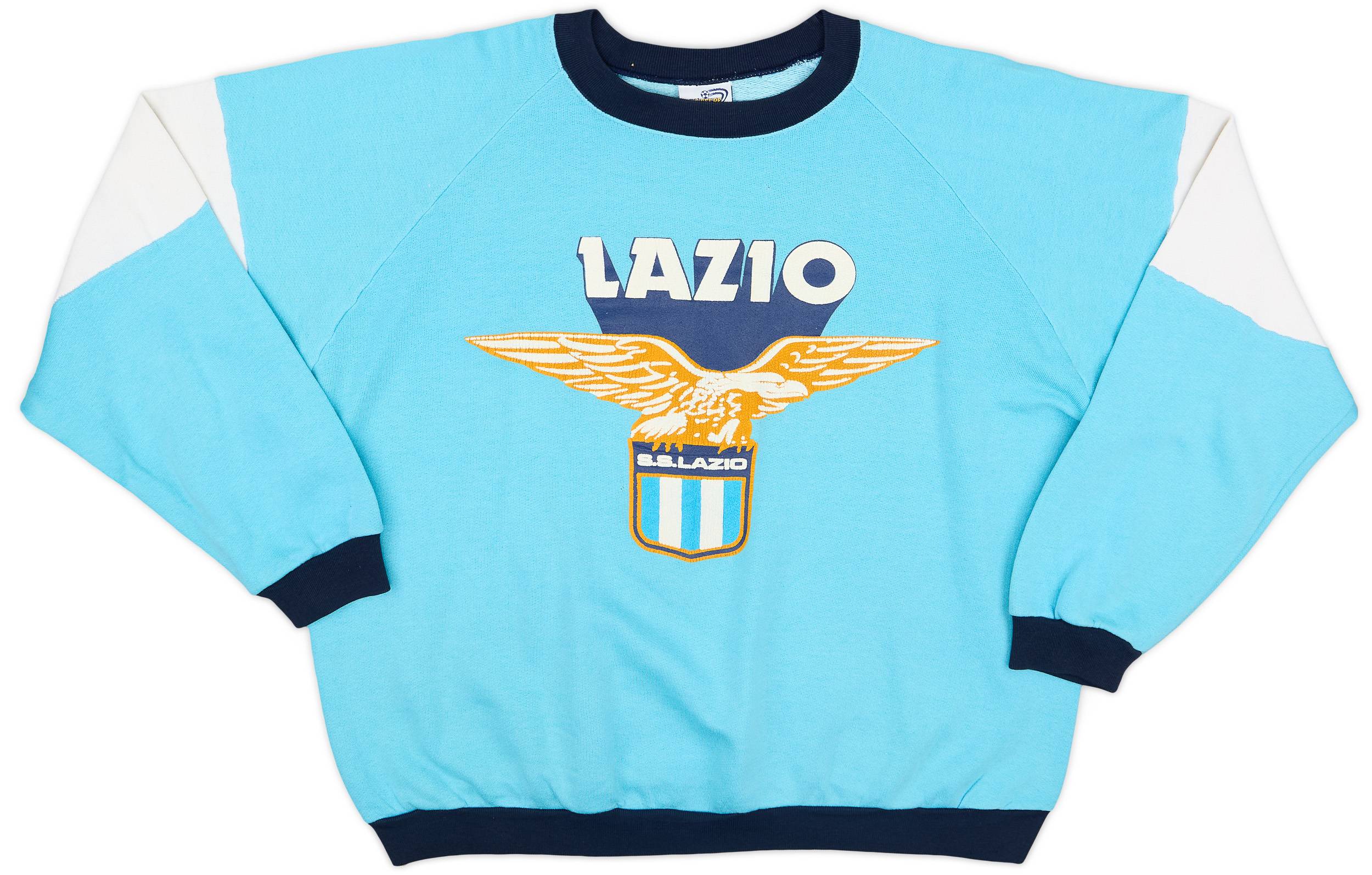 1990-91 Lazio Le Felpe dei Grandi Club Sweat Top - 6/10 - (L)