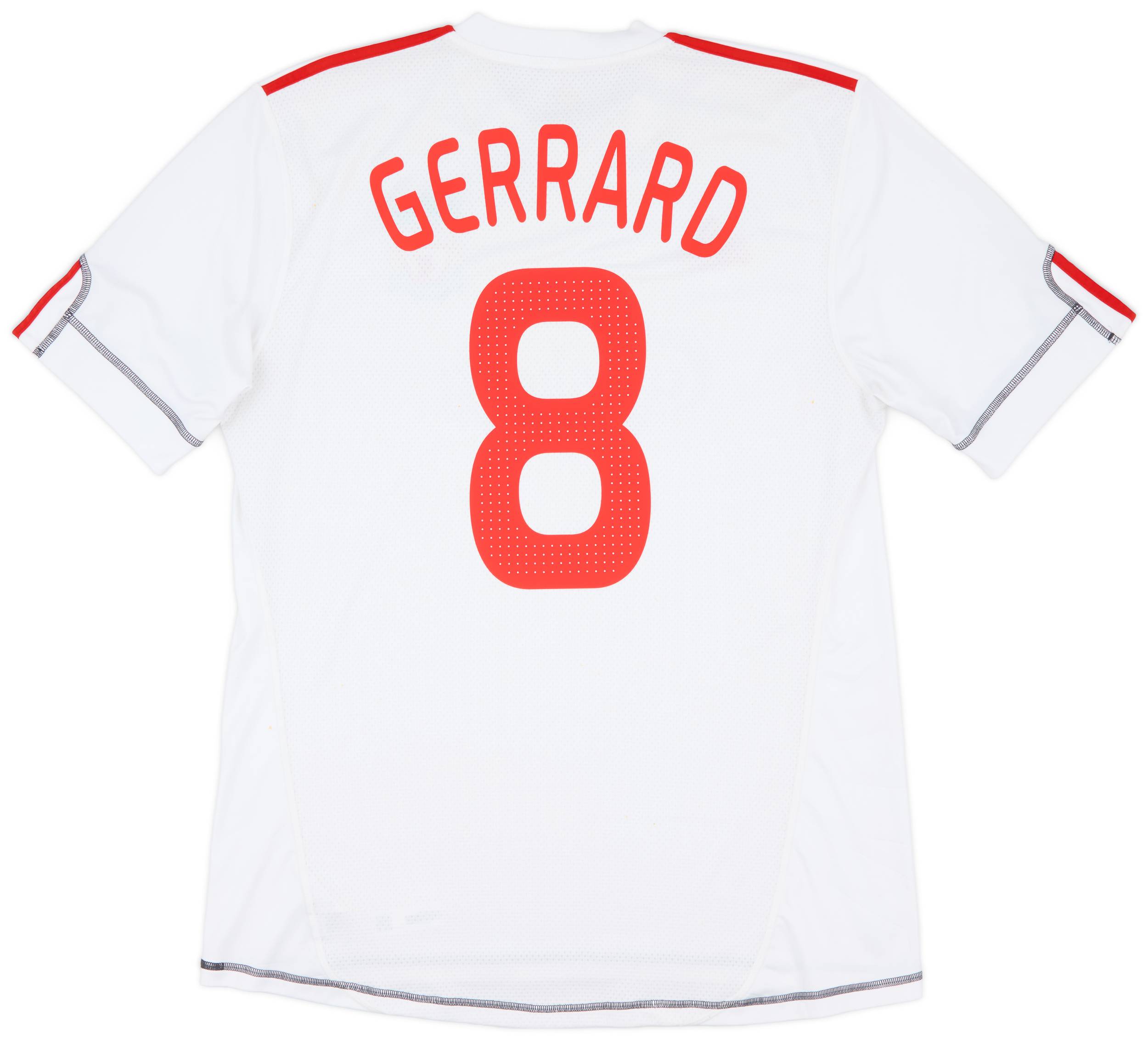 2009-10 Liverpool Third Shirt Gerrard #8 - 6/10 - (L)