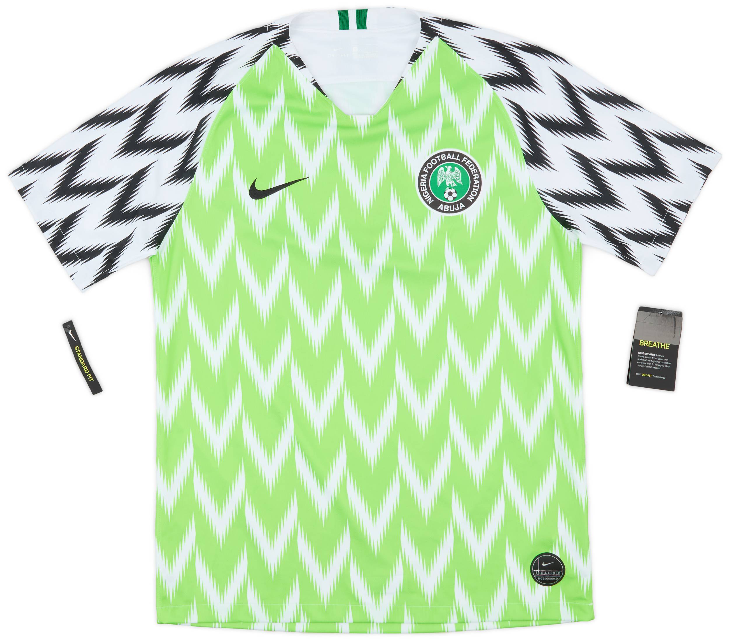 2018-19 Nigeria Home Shirt (M)