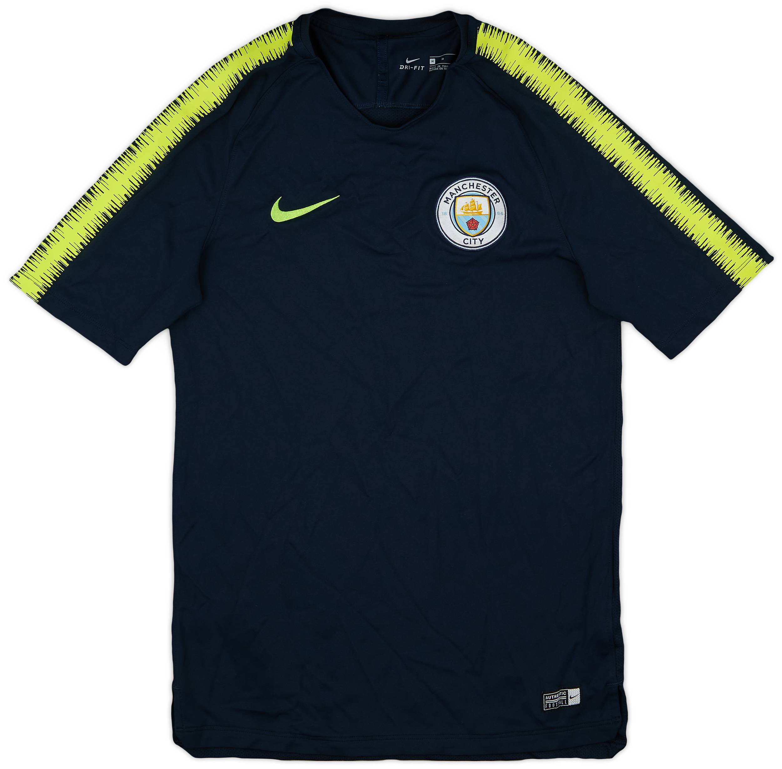 2018-19 Manchester City Nike Training Shirt - 9/10 - (M)