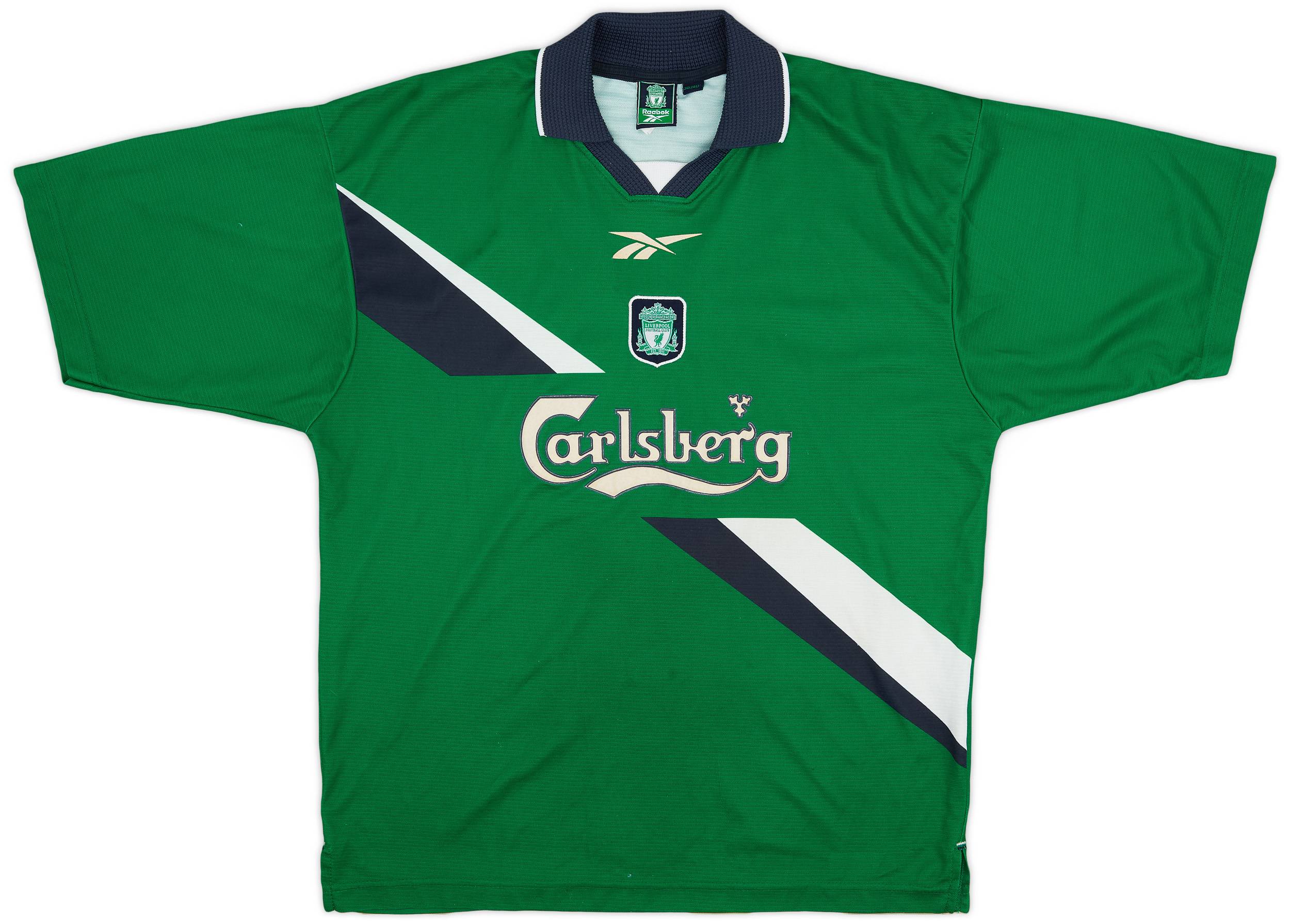 ウェア Reebok Liverpool 99/00 Away Uniform LIVERPOOL 1997 1999 AWAY SHIRT VINTAGE FOOTBALL SOCCER