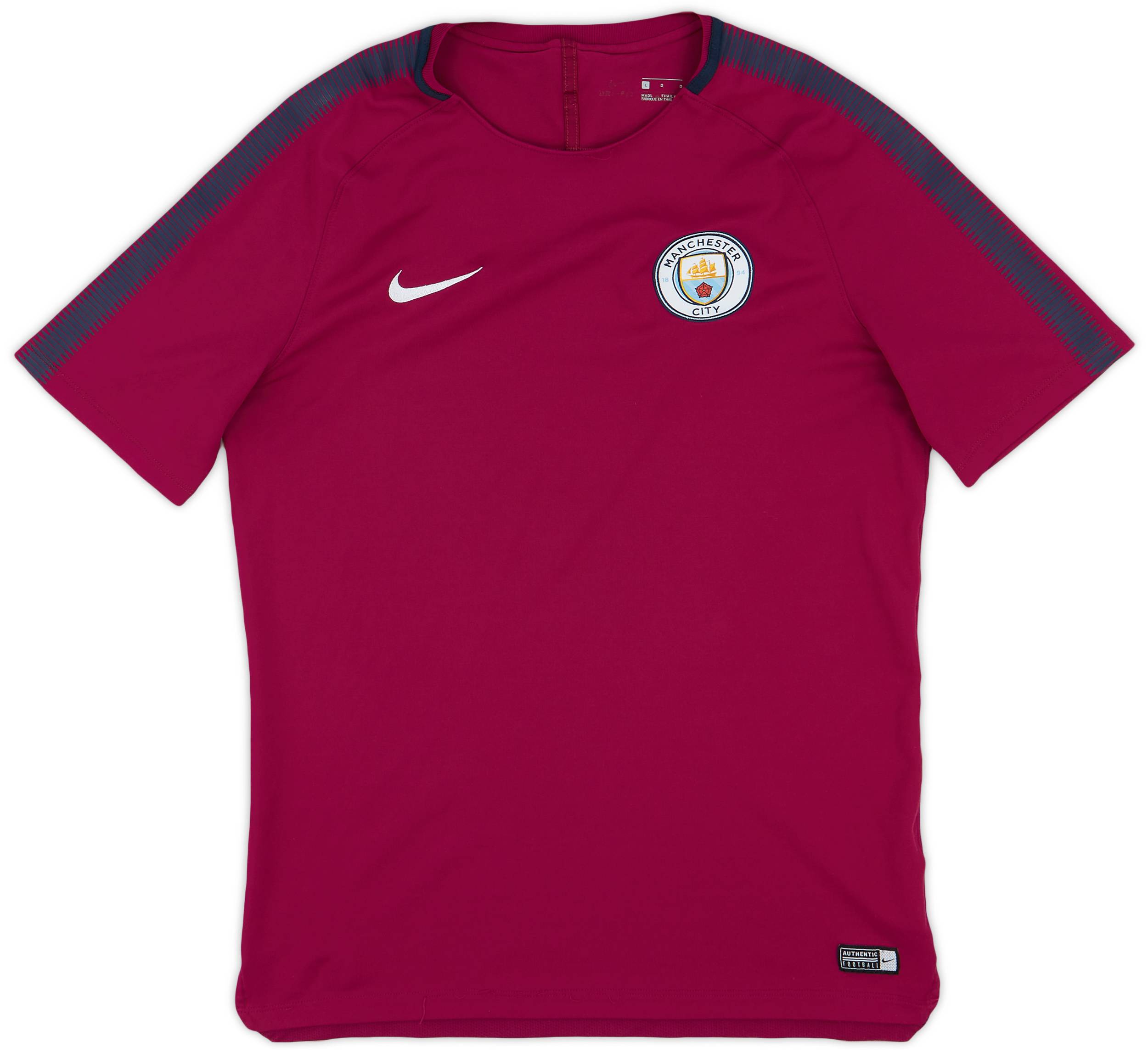 2017-18 Manchester City Nike Training Shirt - 8/10 - (L)