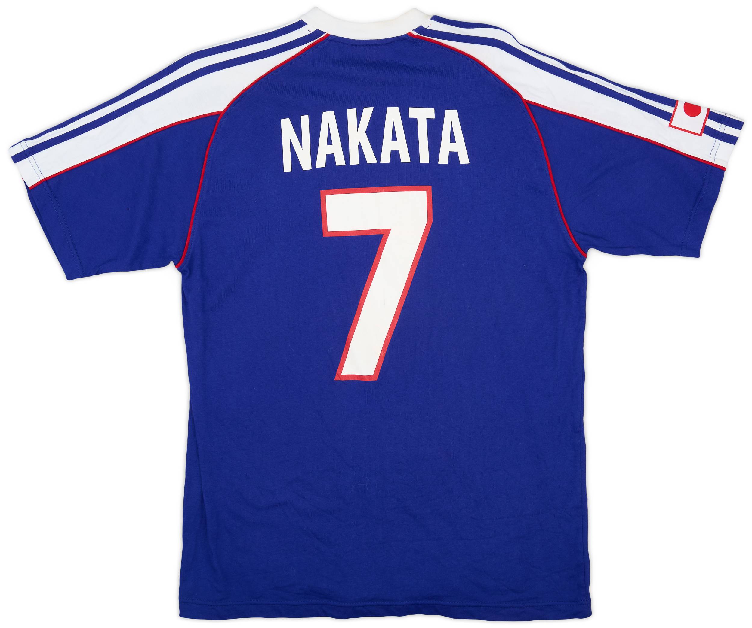 が大特価！ Nakata T-Shirt adidas Japan 2001-02 #7 (L) - 7/10 - ウェア