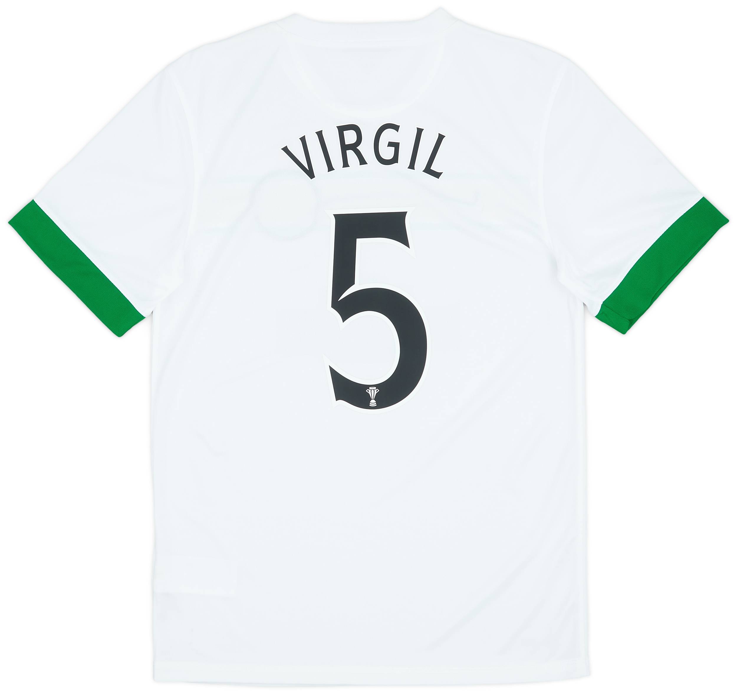 2014-15 Celtic European Third Shirt Virgil #5 (S)
