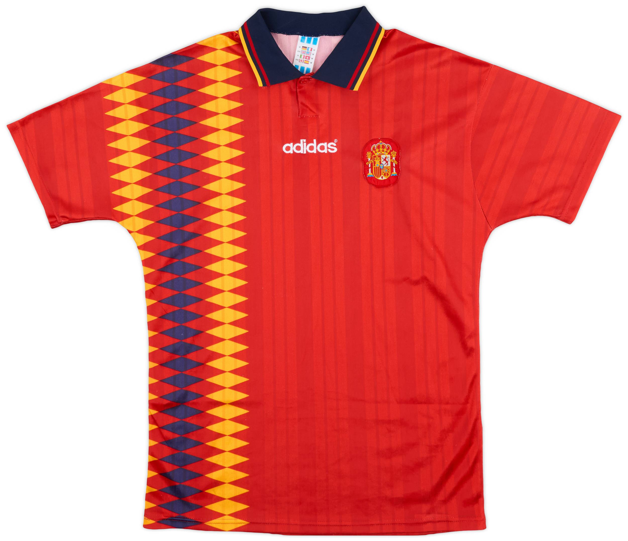 2018-19 spain adidas originals retro 1994 home shirt deals