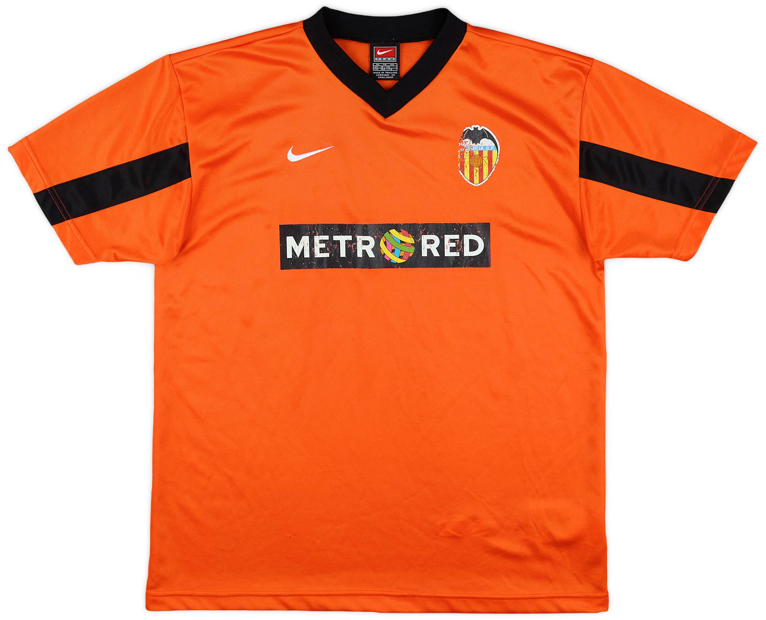 2001-02 Valencia Basic Away Shirt - 6/10 - (XL.Boys)