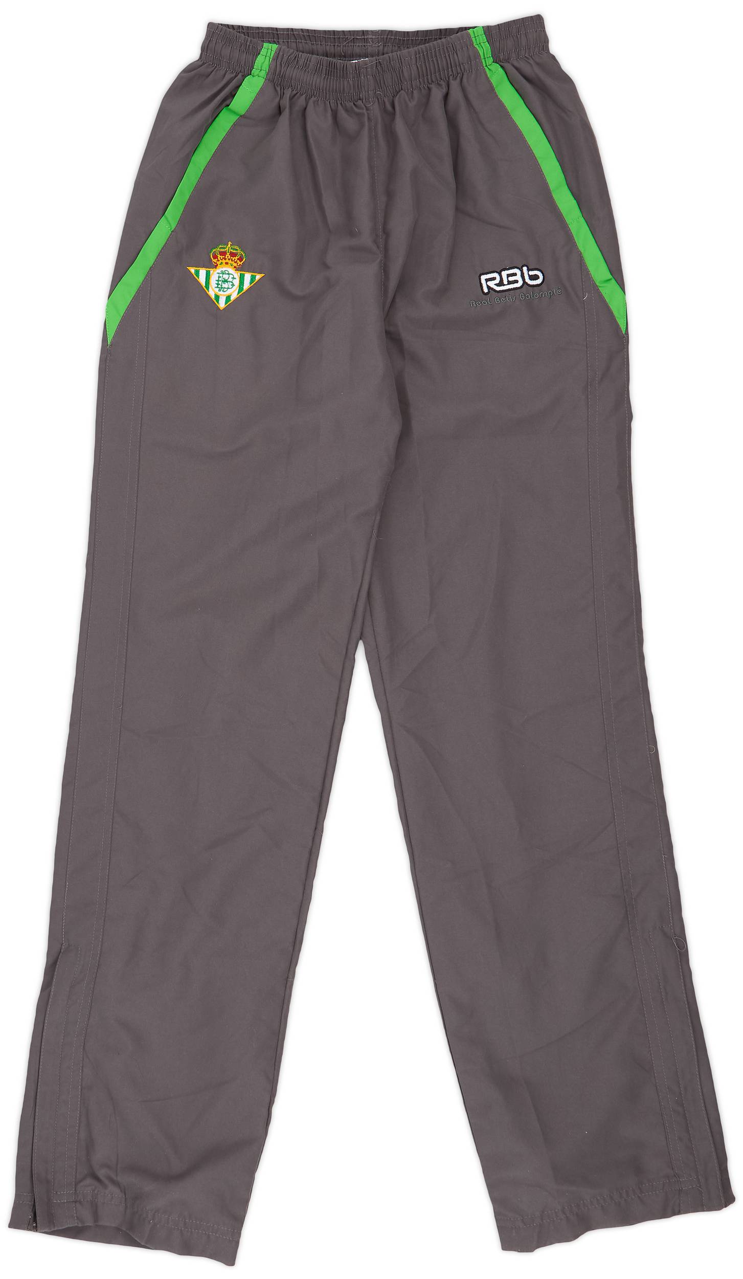 2009-10 Real Betis RBB Track Pants/Bottoms - 8/10 - (XL.Boys)