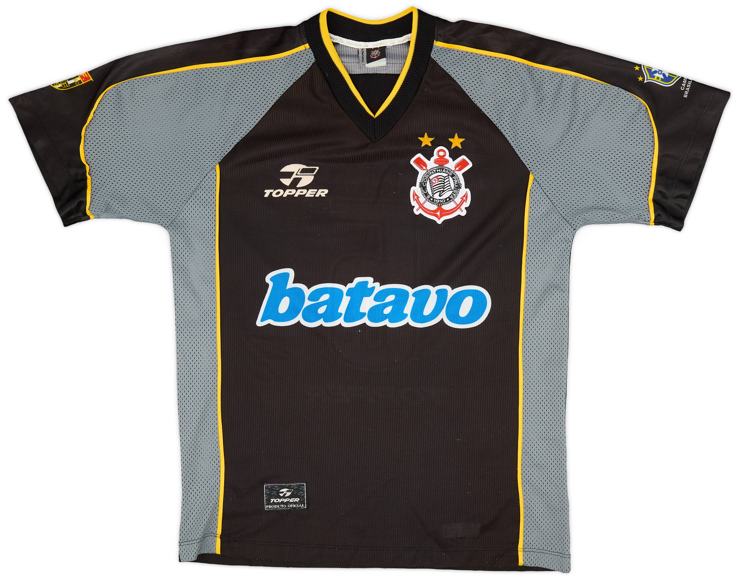 最新 1999 Corinthians Third Shirt #5 - 8/10 - (XL) ウェア