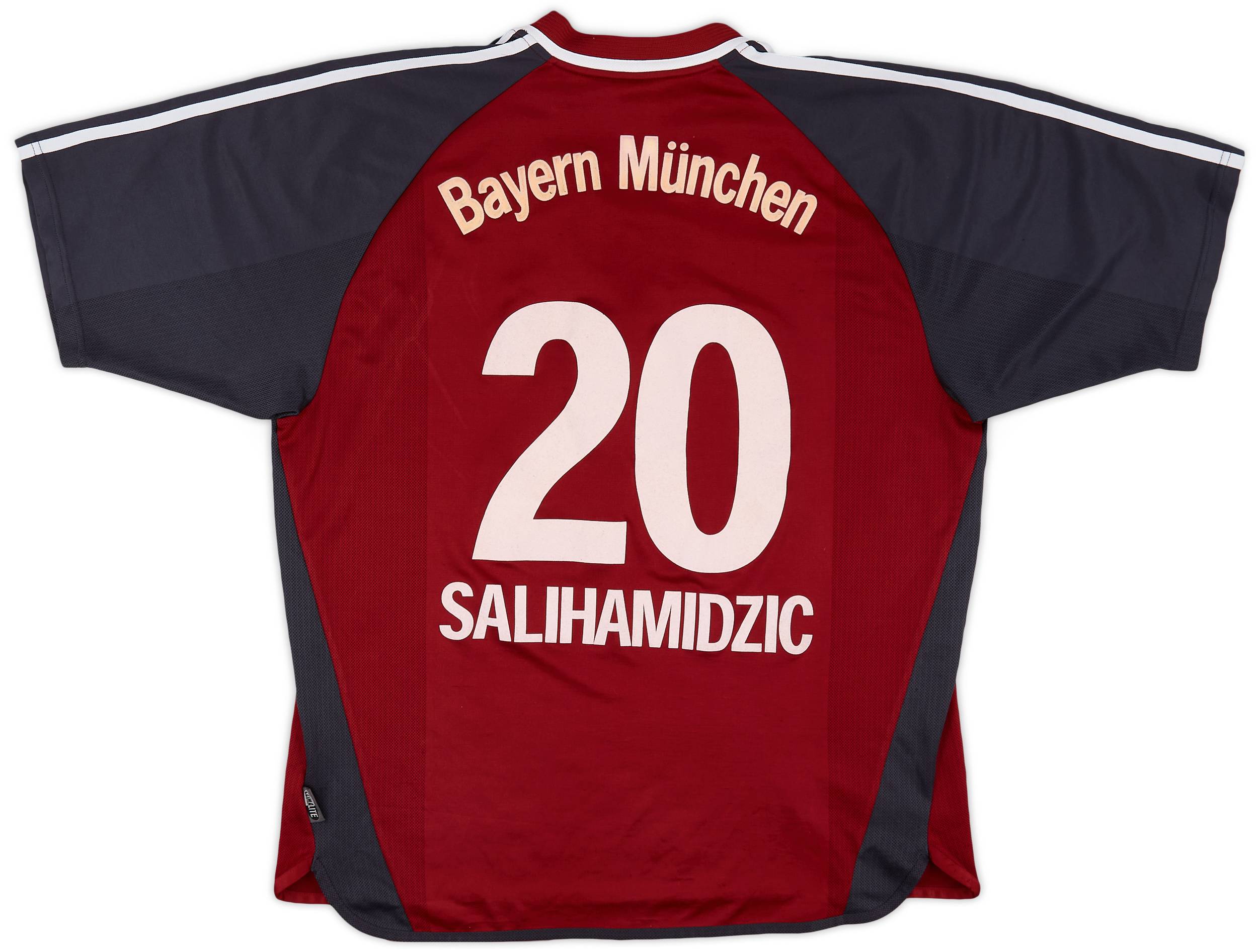 2001-02 Bayern Munich Home Shirt Salihamidzic #20 - 6/10 - (XL)