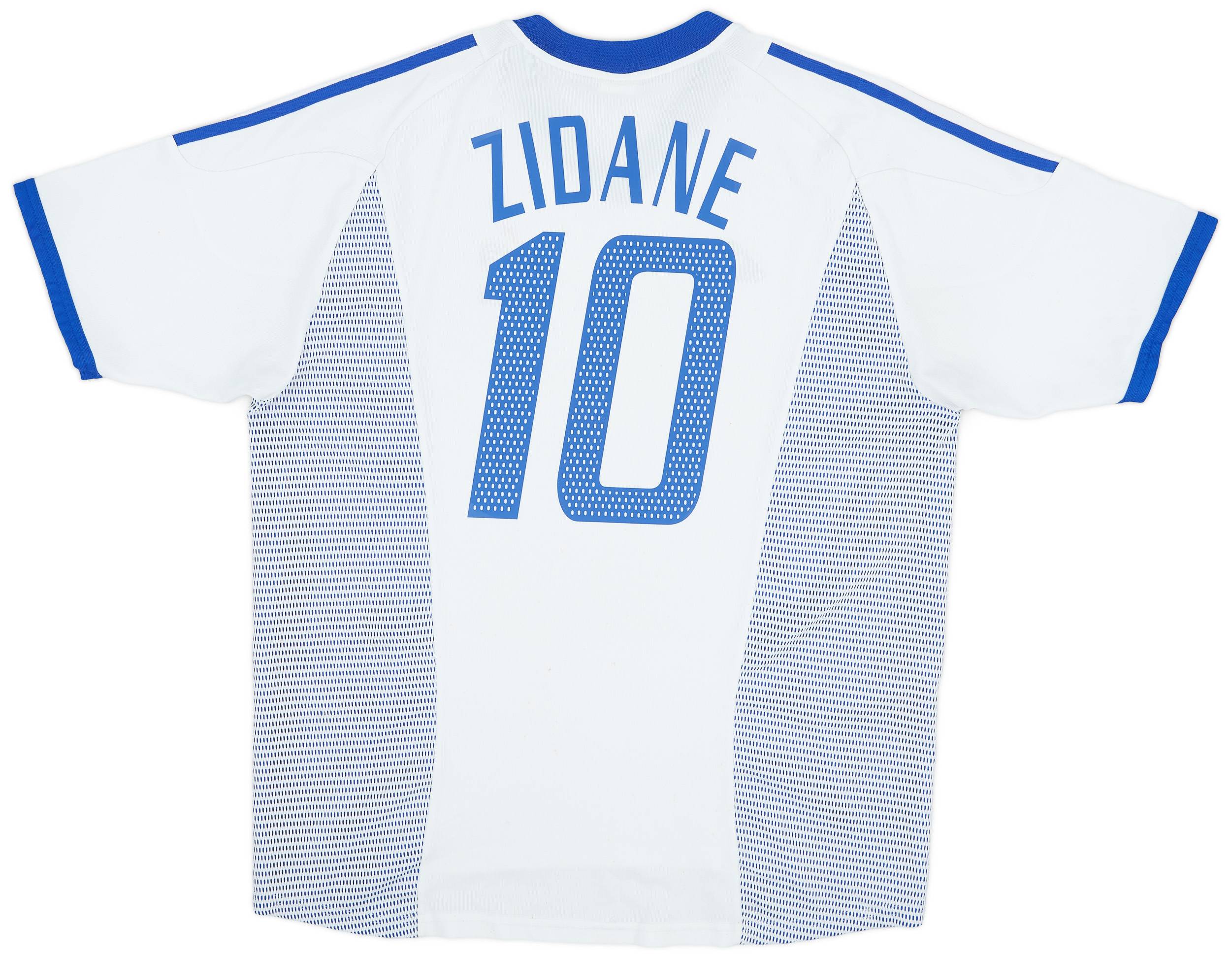2002-04 France Away Shirt Zidane #10 - 6/10 - (XL)