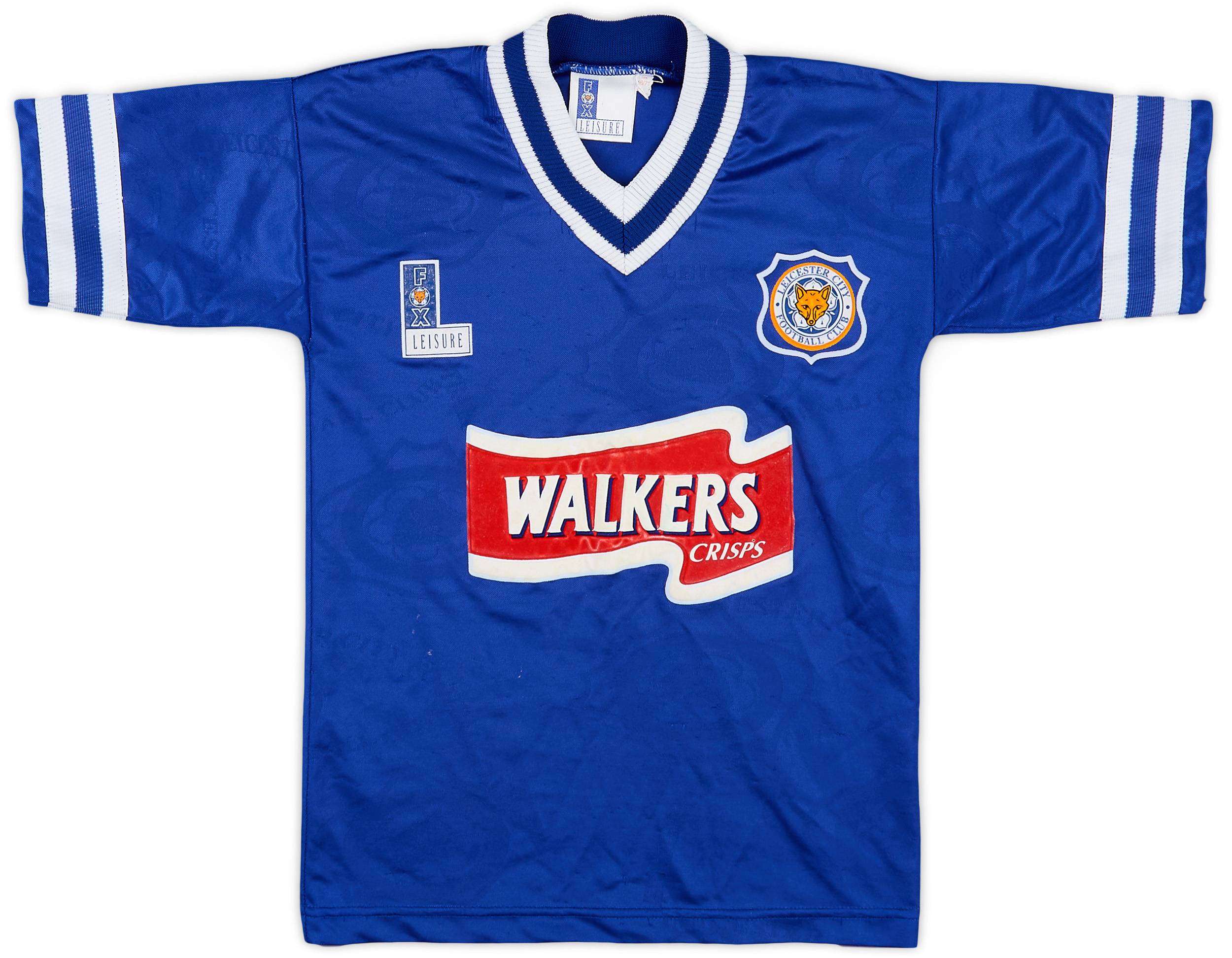 1996-98 Leicester Home Shirt - 8/10 - (S.Boys)