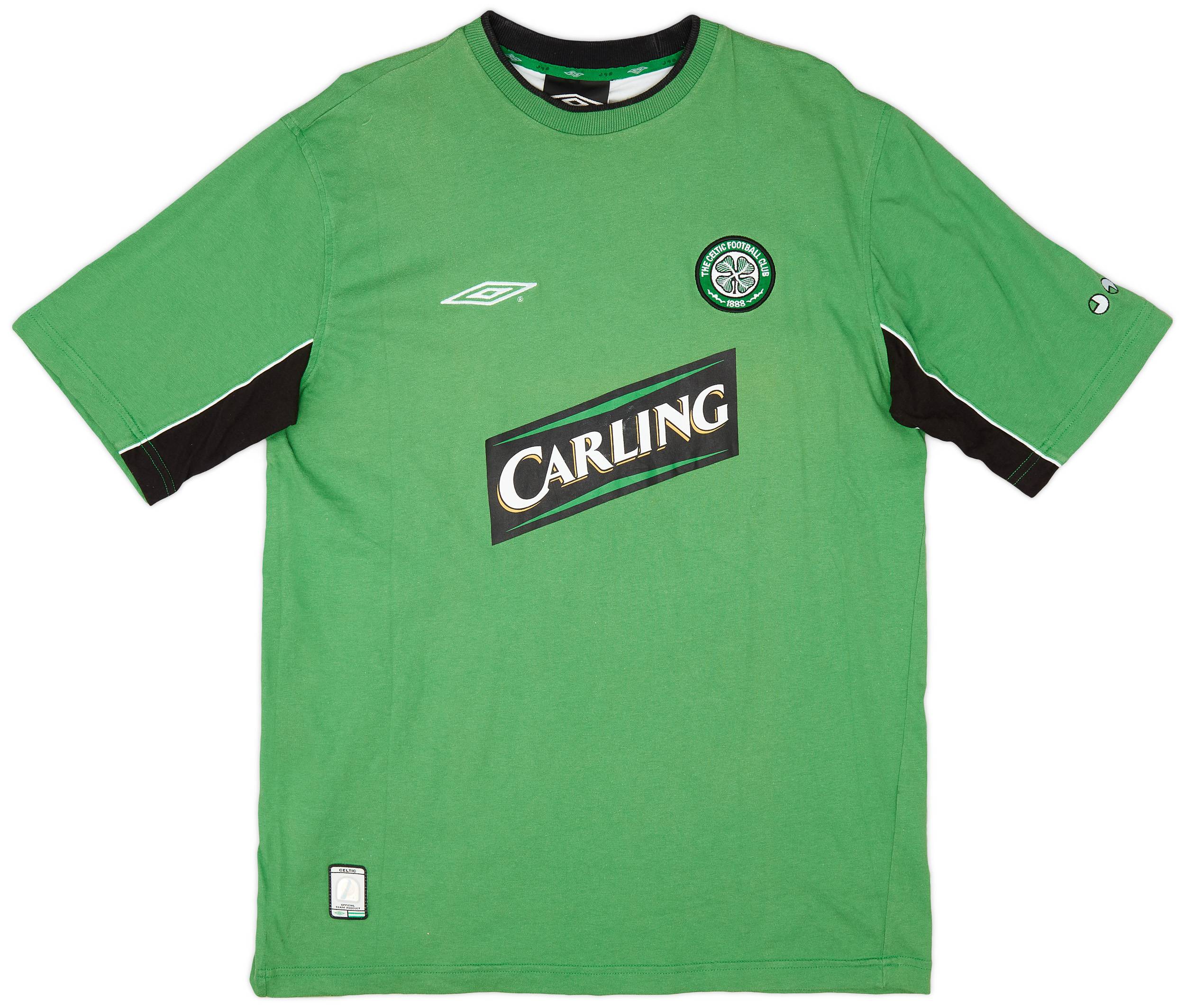 2003-04 Celtic Umbro Training Shirt - 8/10 - (L)
