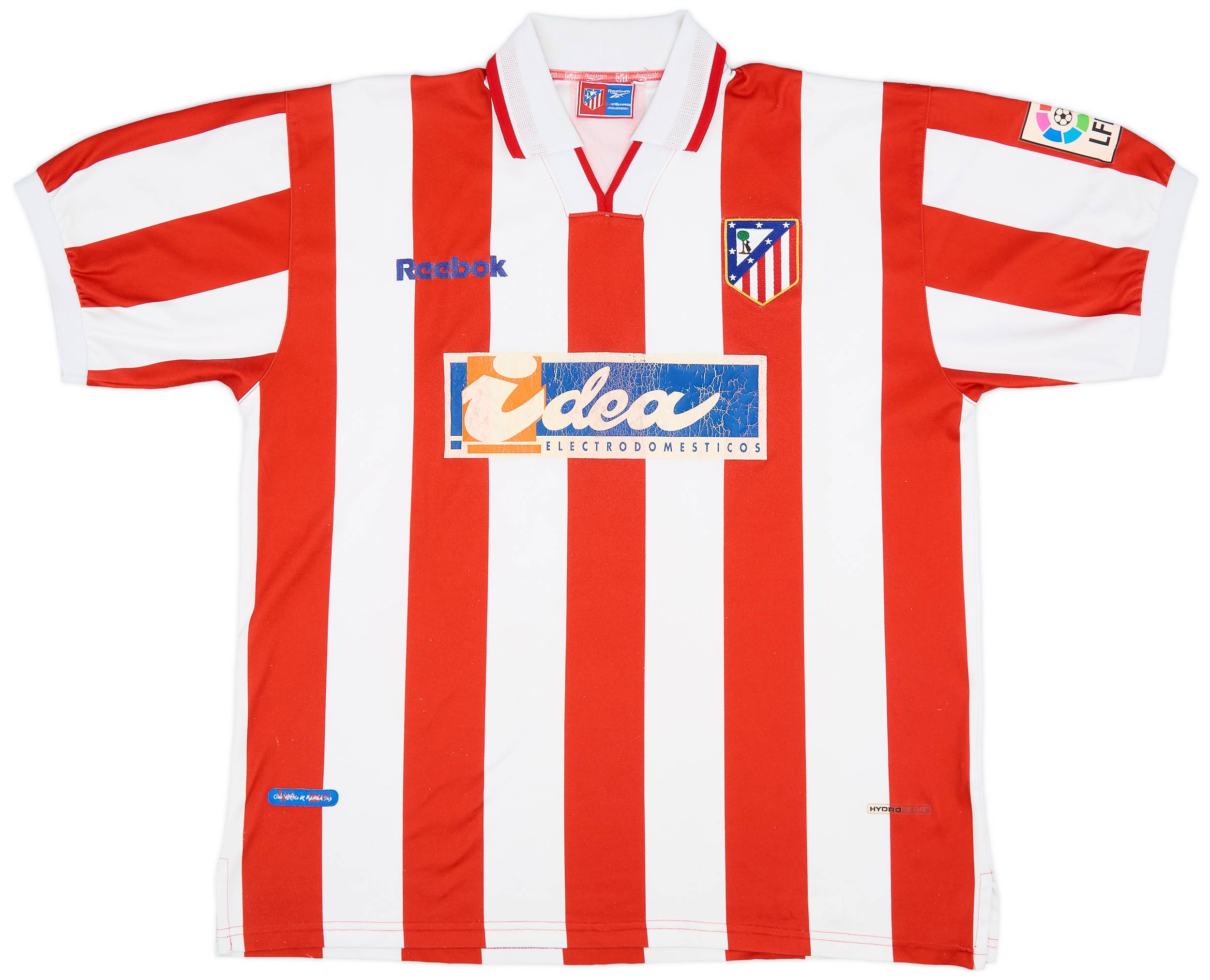 2000-01 Atletico Madrid Home Shirt - 5/10 - (XL)