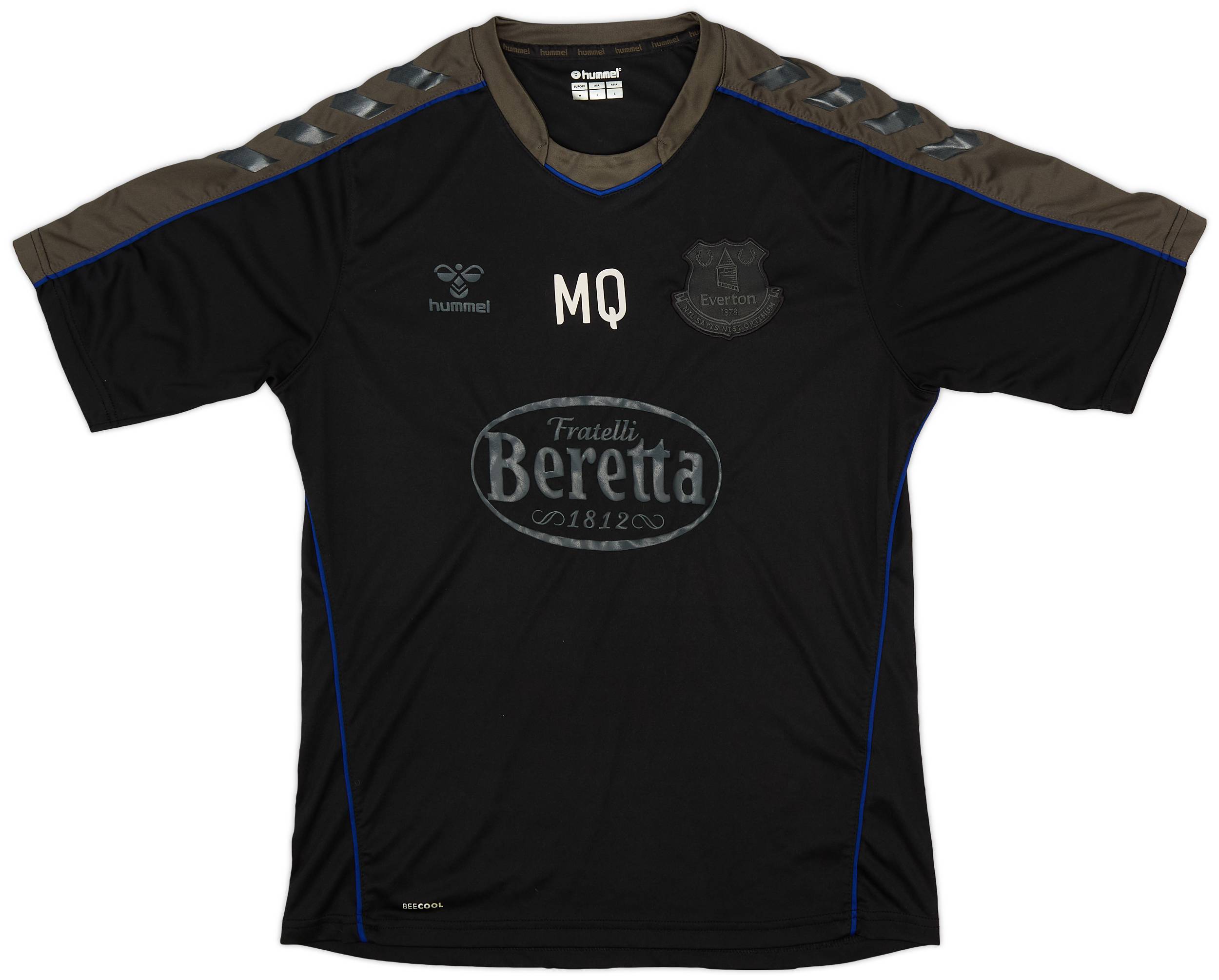 2020-21 Everton Staff Issue Hummel Training Shirt MQ - 8/10 - (M)
