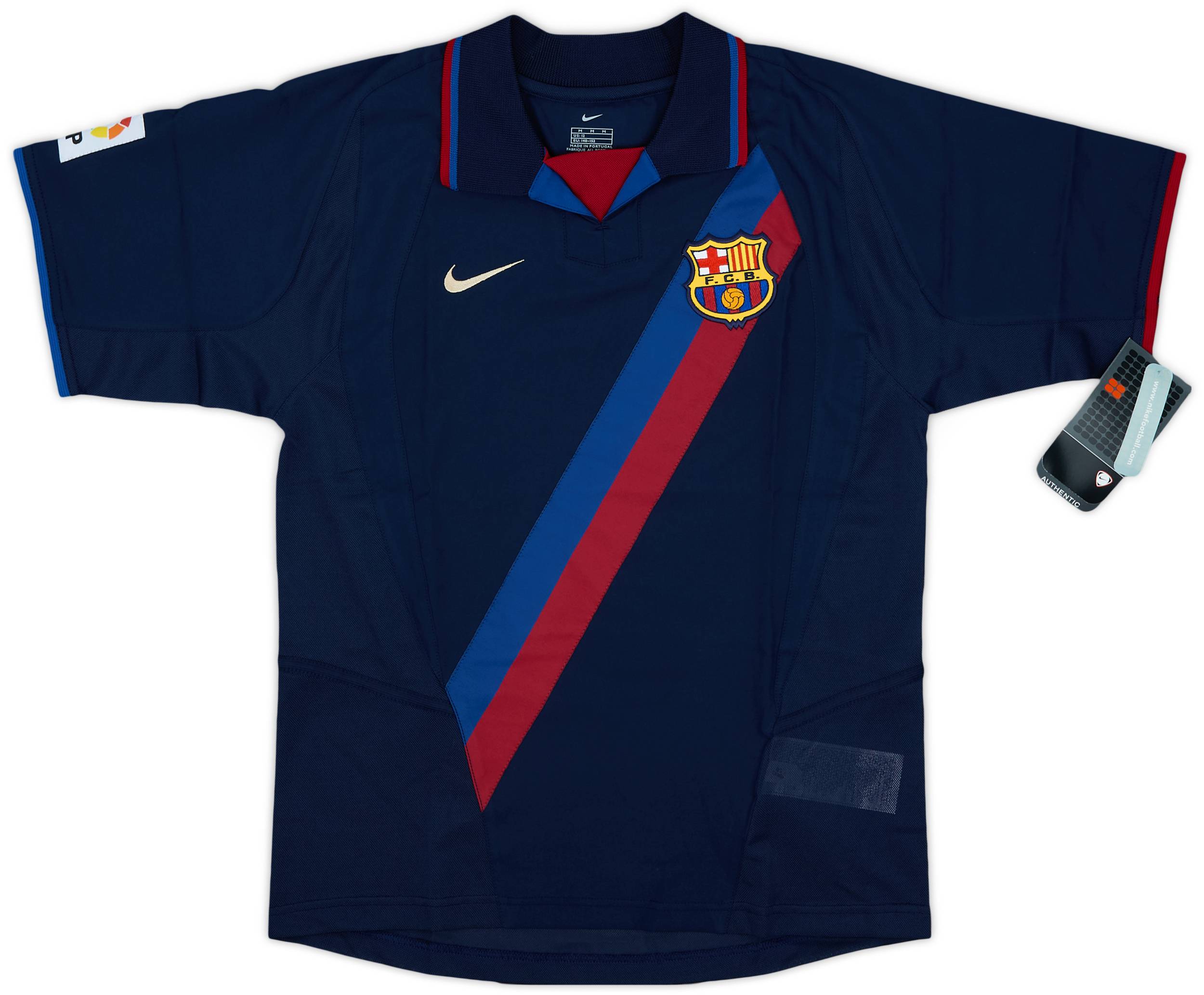 2002-03 Barcelona Away Shirt (M.Boys)