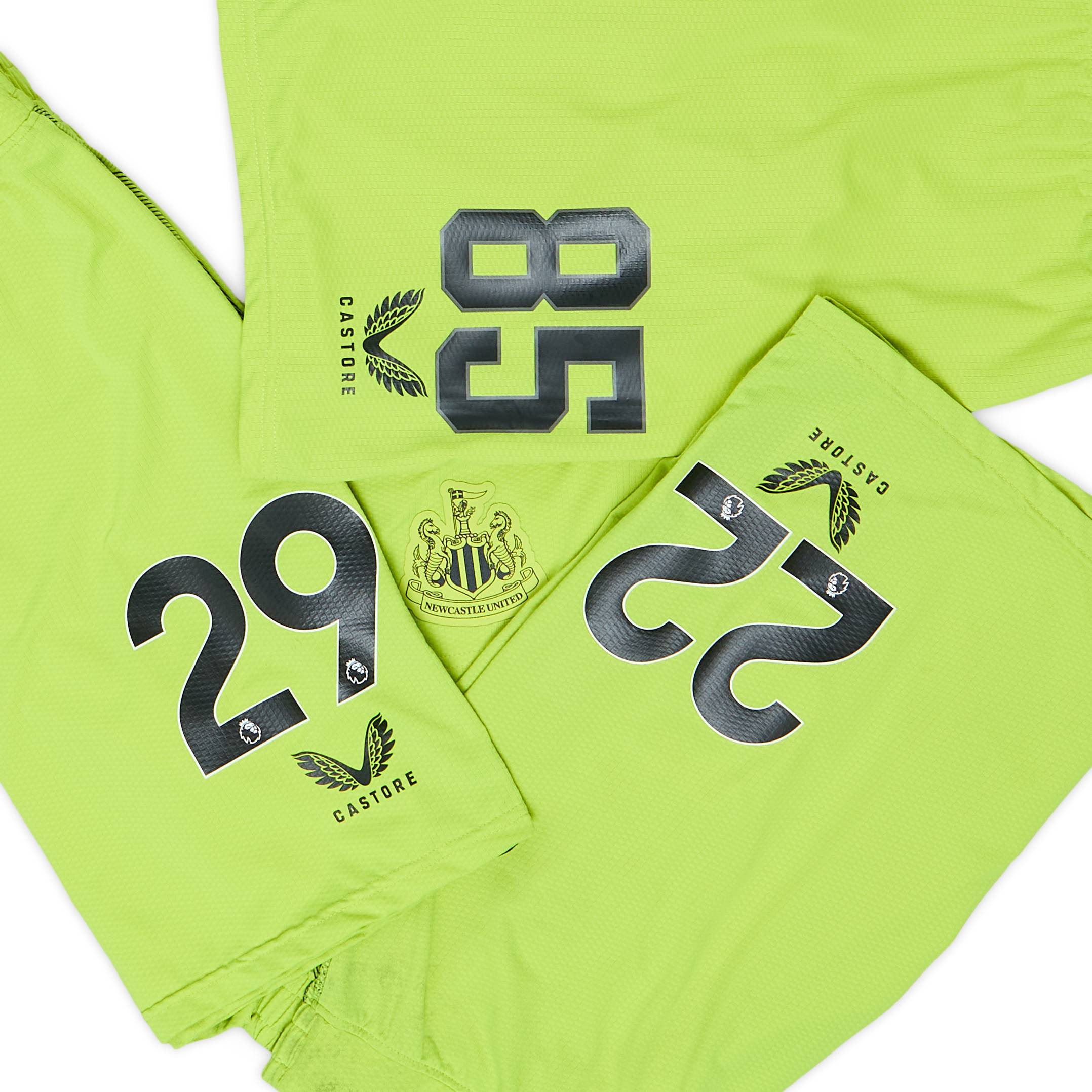 2023-24 Newcastle Player Issue GK Home Shorts # - 7/10