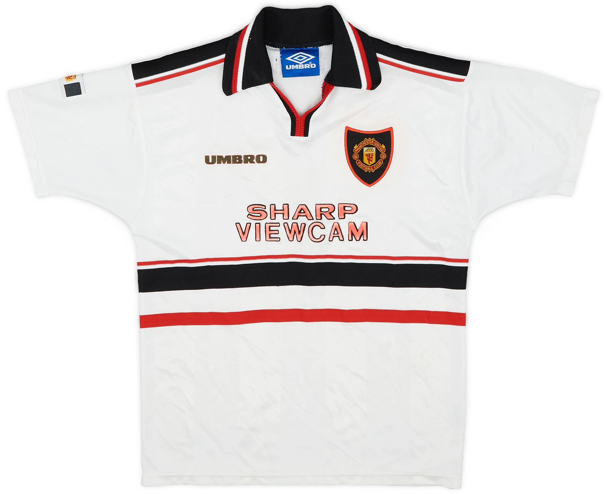 1997-99 Manchester United Away Shirt - 5/10 - (L.Boys)