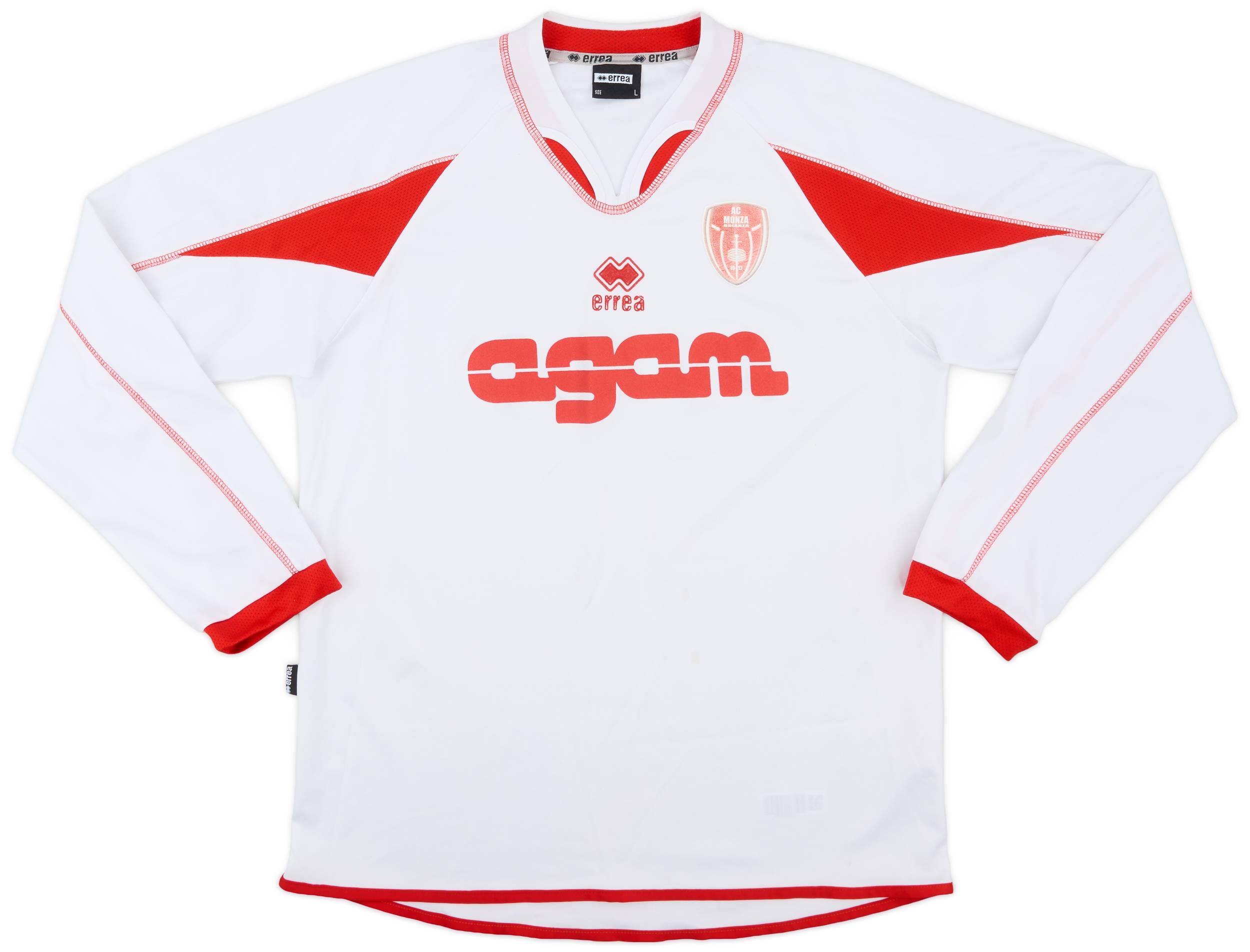 2005-06 AC Monza Away L/S Shirt - 7/10 - (L)