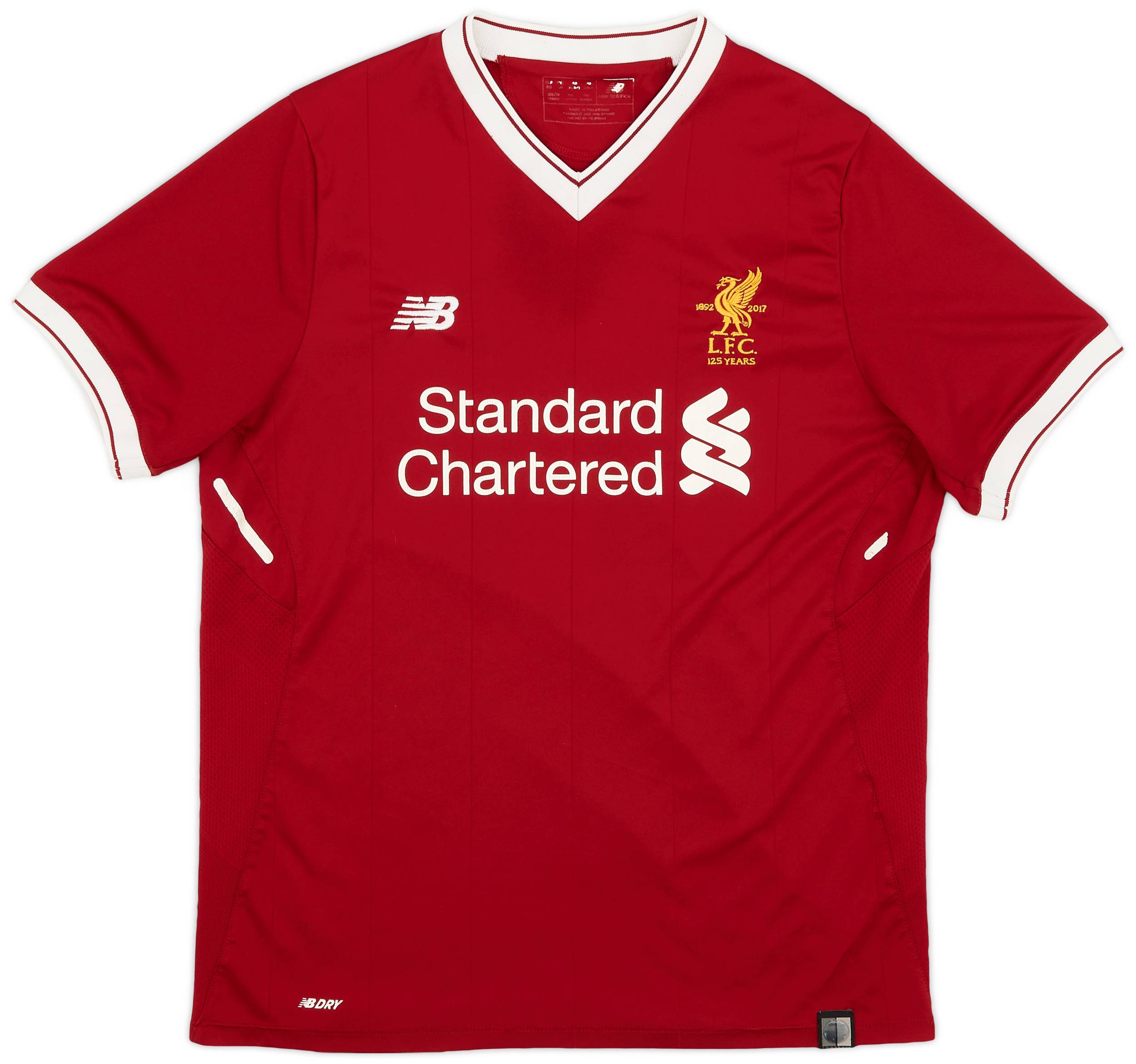 2017-18 Liverpool 125 Years Home Shirt - 7/10 - (XL.Boys)