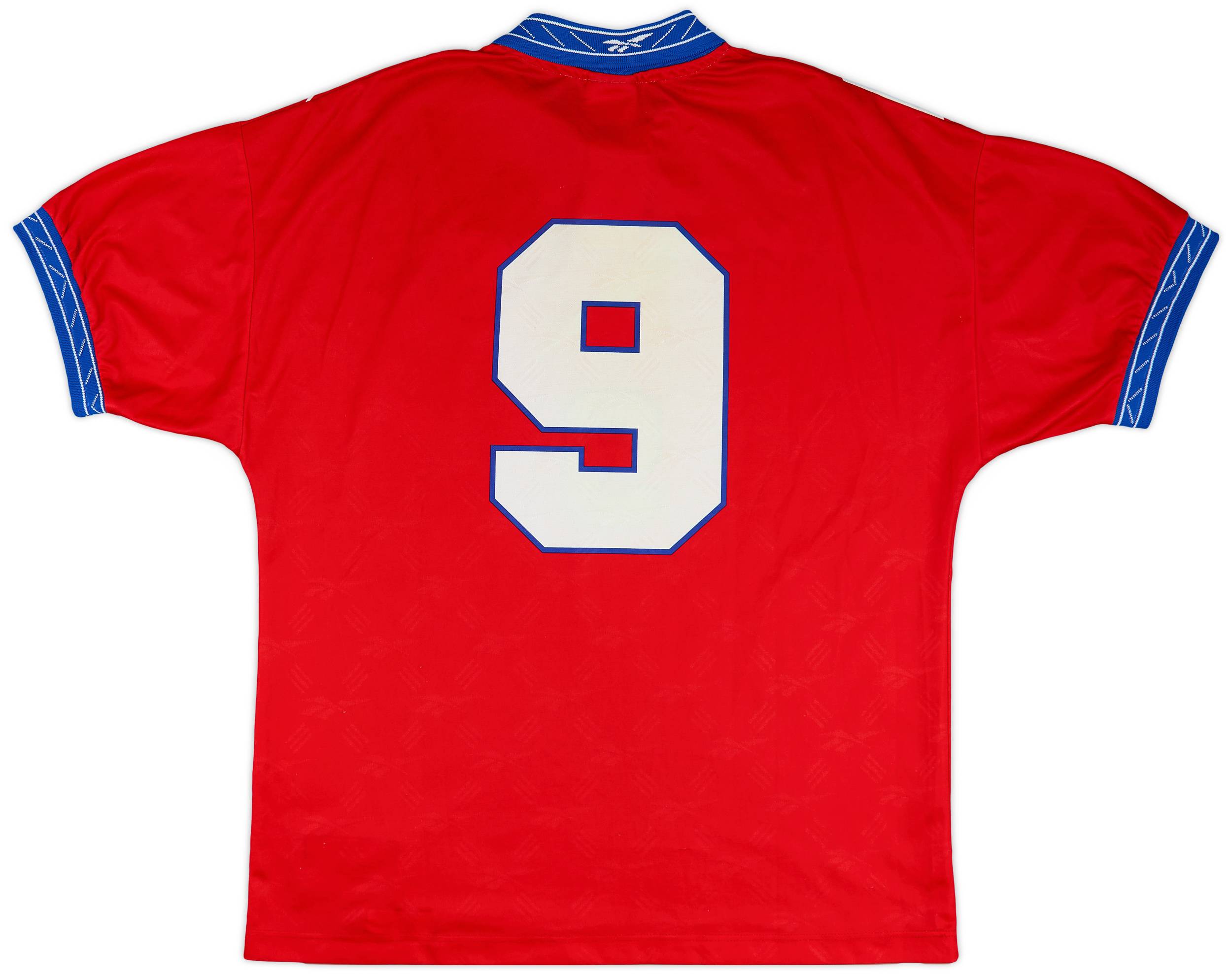 1997-99 Chile Home Shirt #9 (Zamorano) - 8/10 - (L)