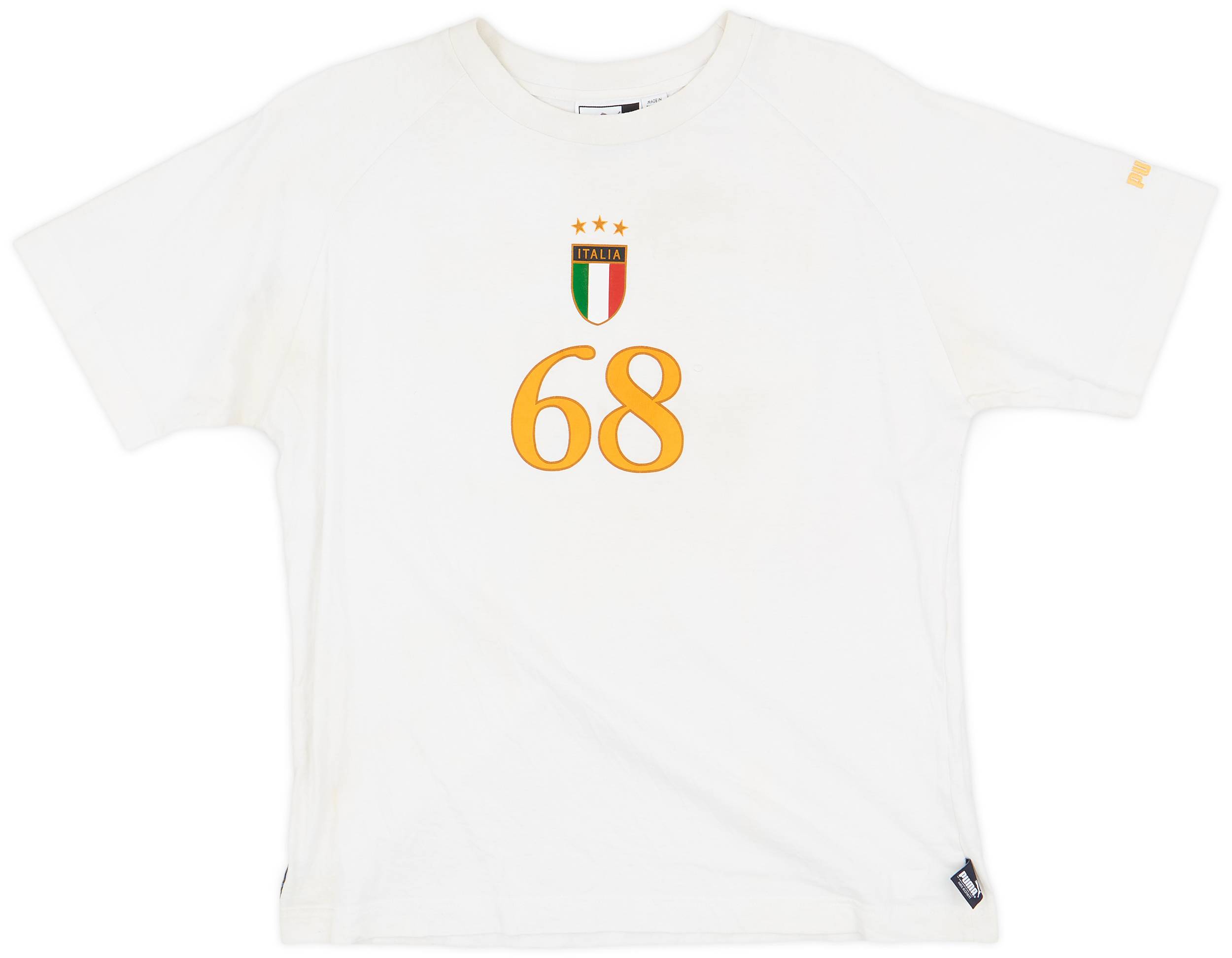 2004-05 Italy Puma Cotton Tee #68 - 6/10 - (L)