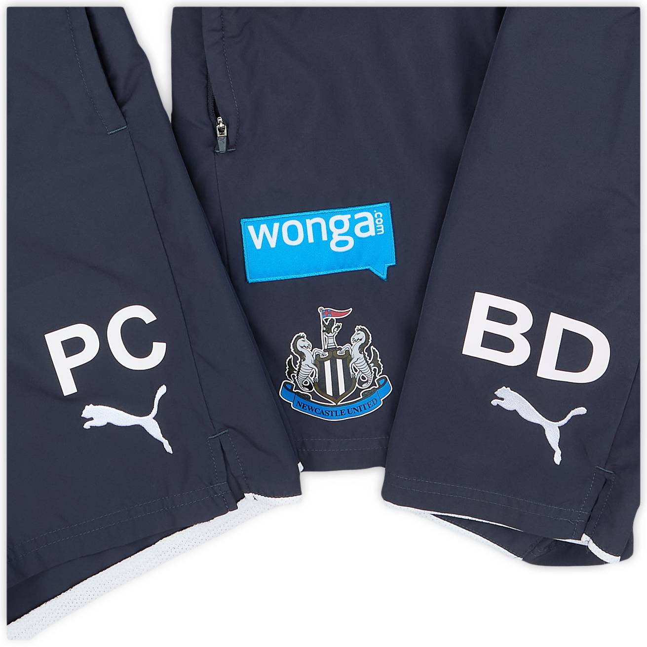 2014-15 Newcastle Staff Issue Training Shorts # - 5/10