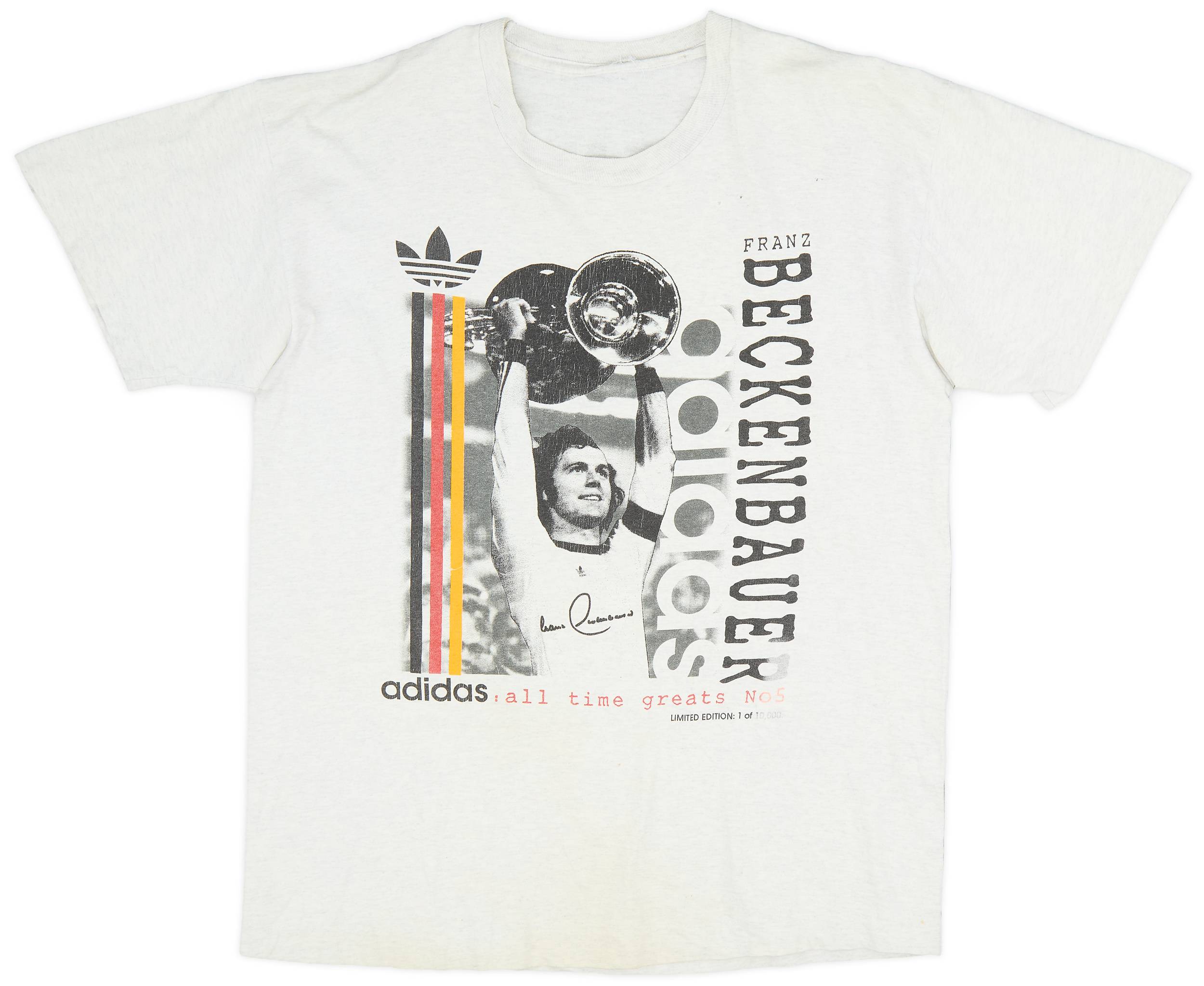 1990s Franz Beckenbauer adidas Graphic Tee - 6/10 - (M)